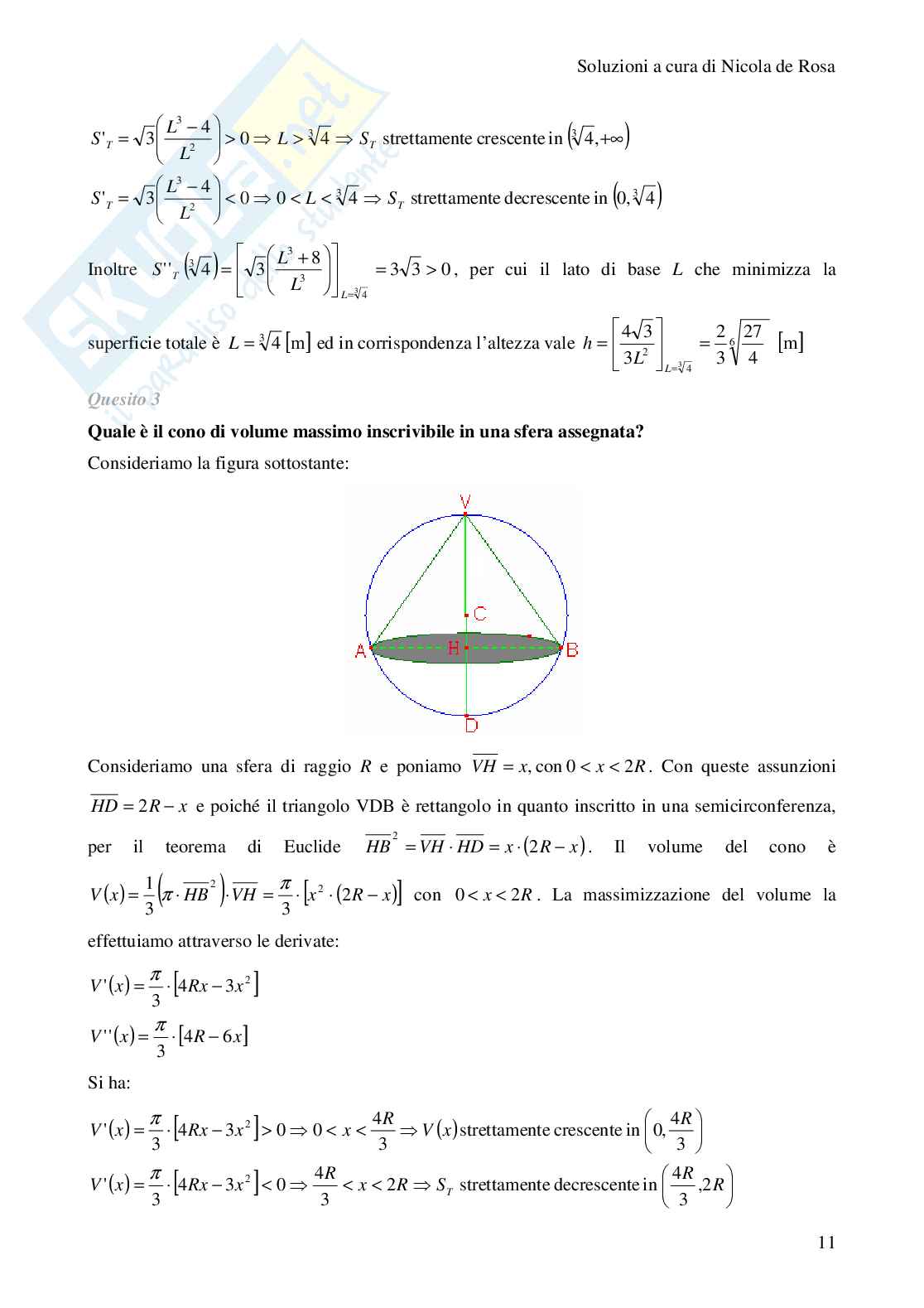 2005 - Sessione suppletiva - scuole italiane all'estero, emisfero australe Pag. 11