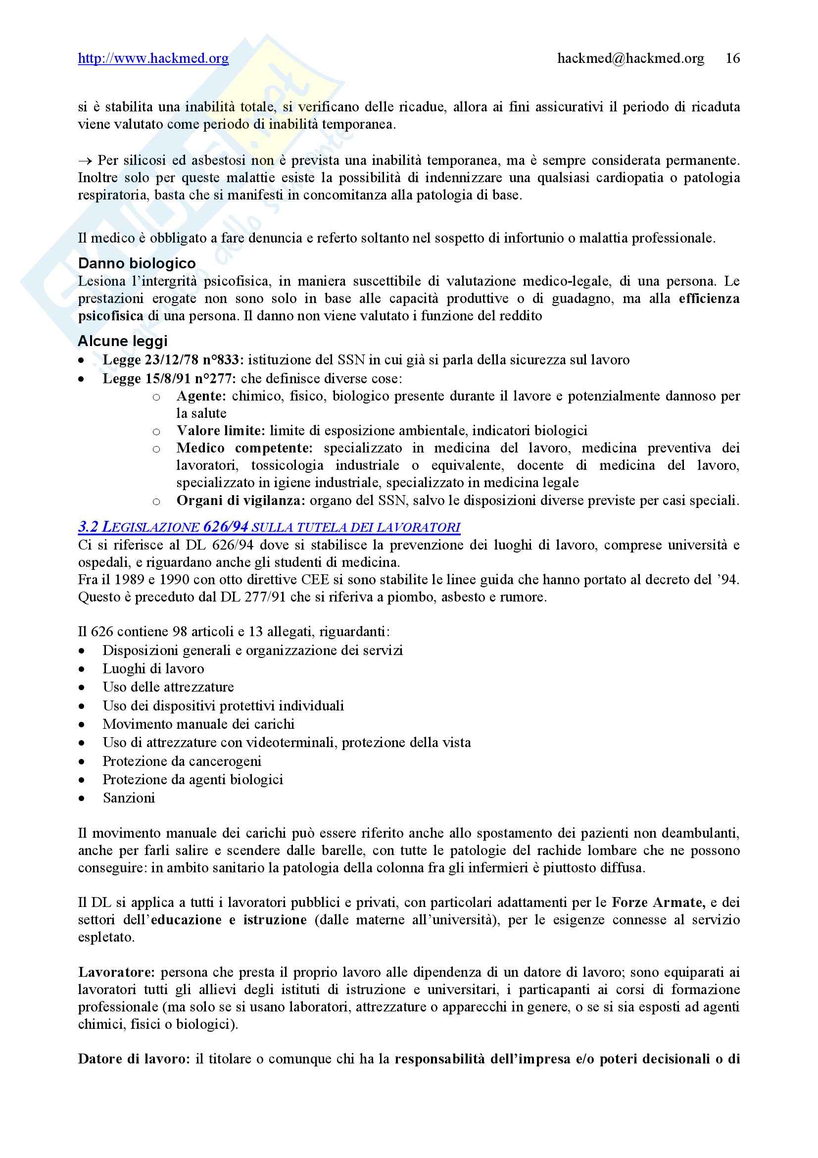 Medicina Del Lavoro