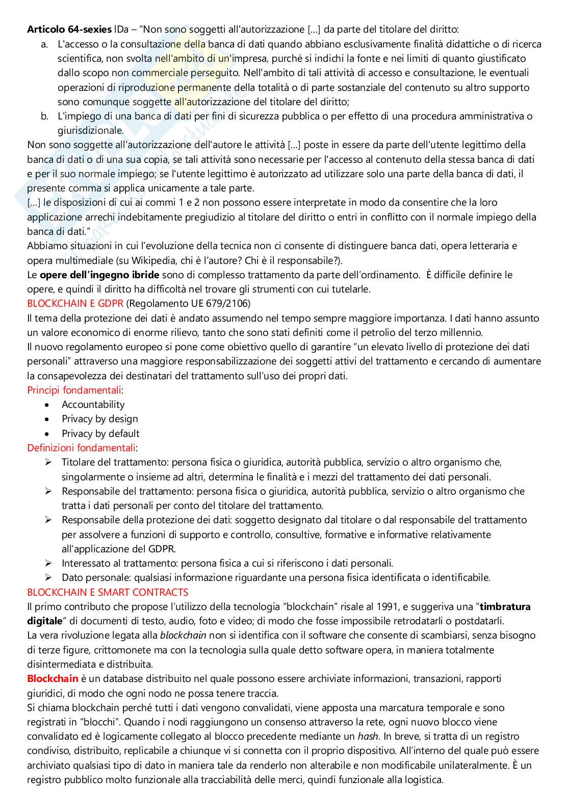 Diritto dell'informatica Pag. 51
