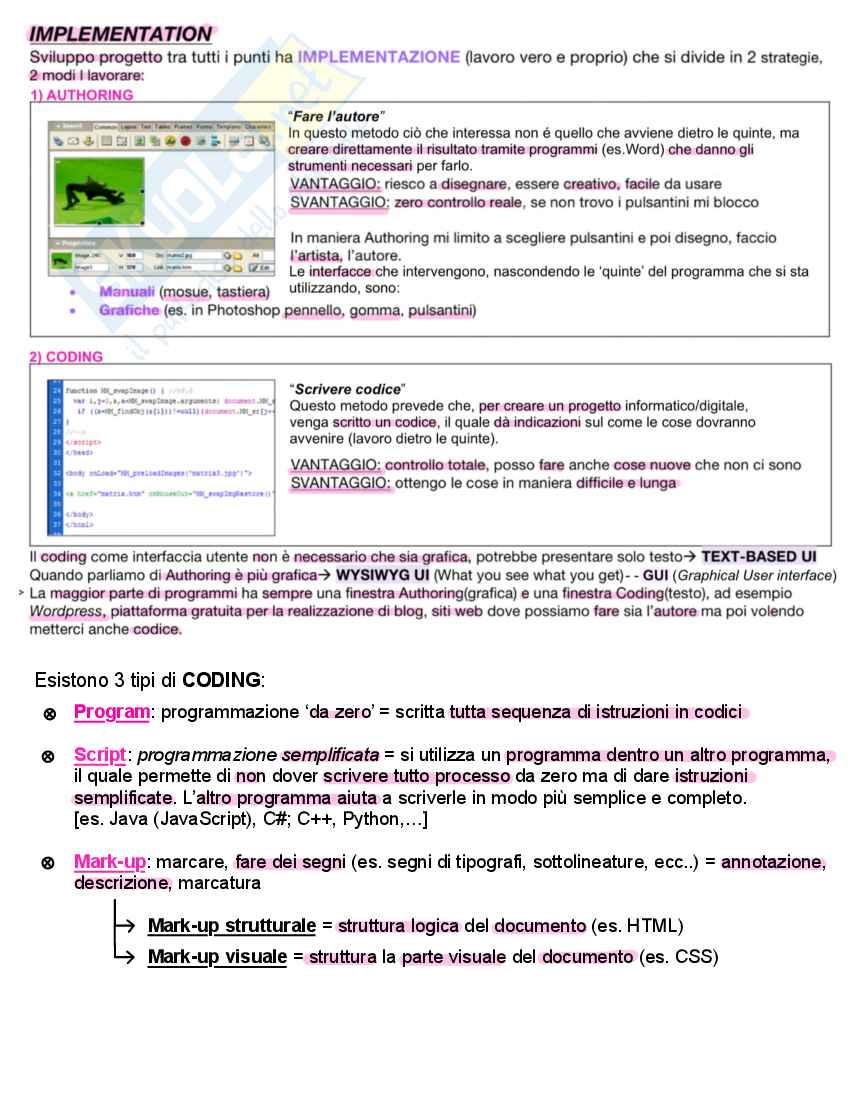 Web design - Appunti Pag. 2