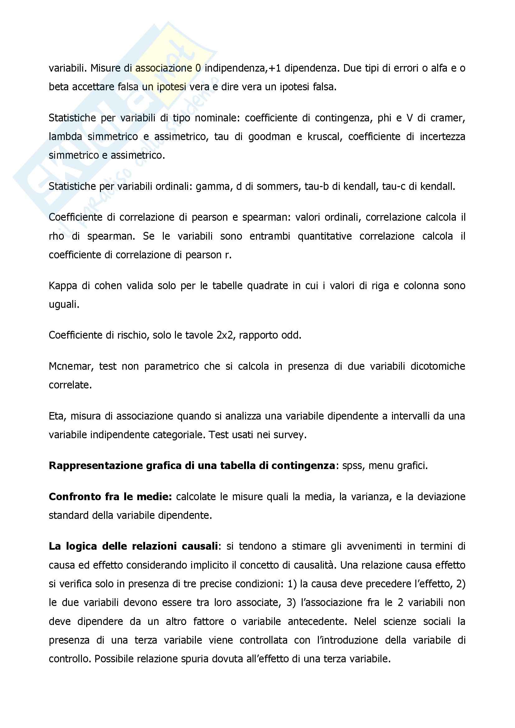 Riassunto esame Metodologia per la Ricerca Sociale Generale, prof. Poffa, libro consigliato Metodologia della Ricerca Sociale, Guala Pag. 41