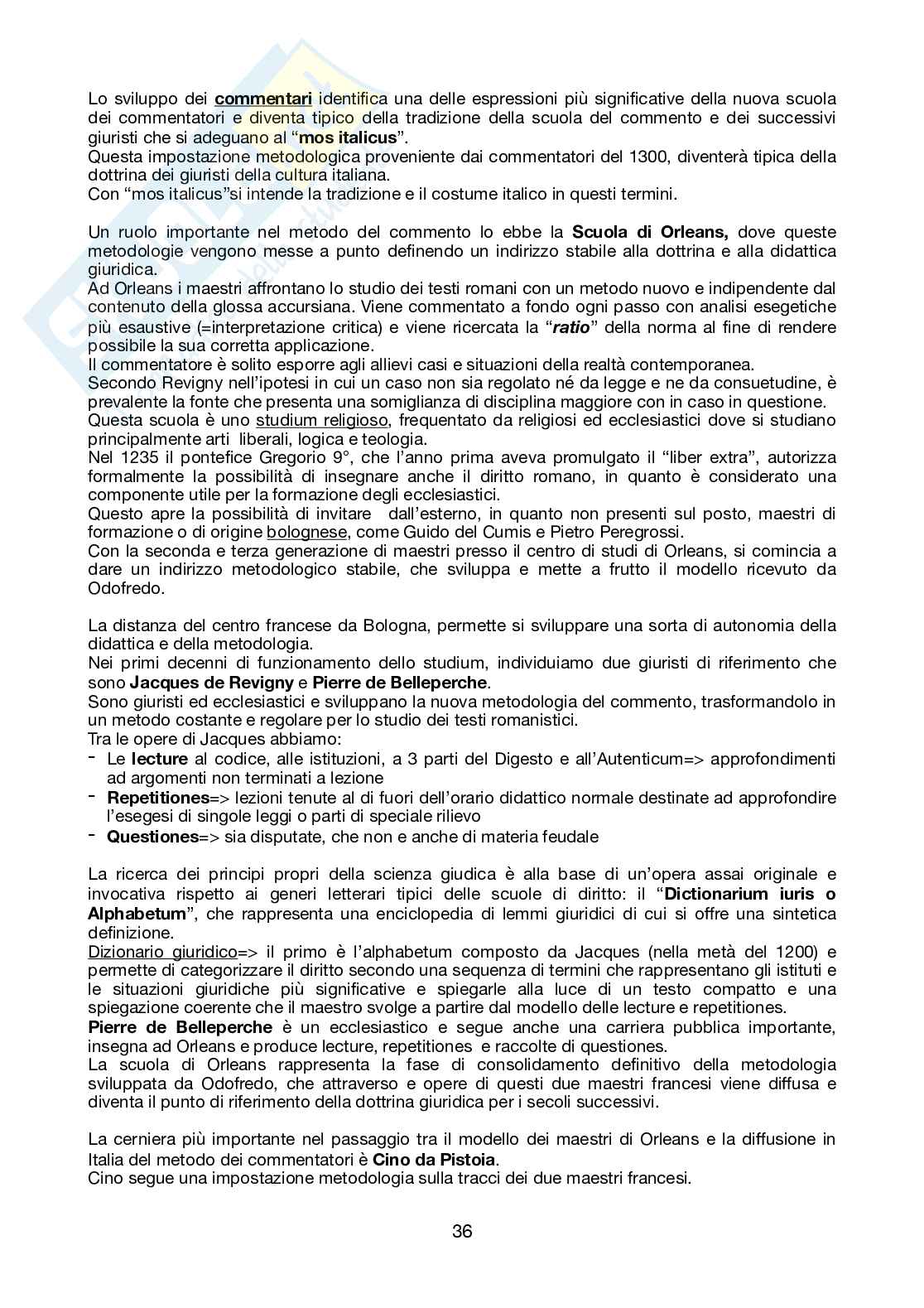 Storia del diritto europeo  Pag. 36