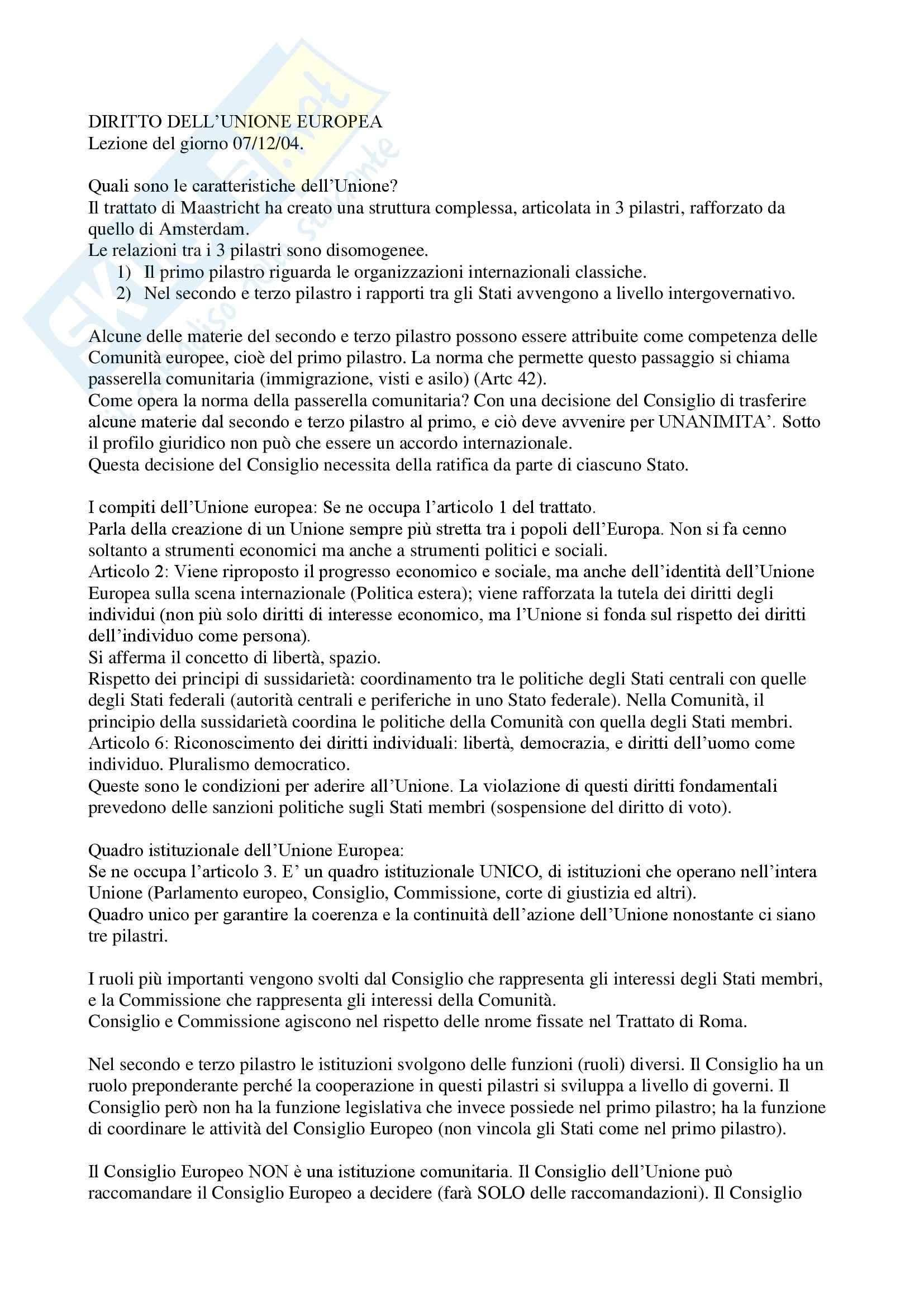 Trattato di Maastricht Pag. 1