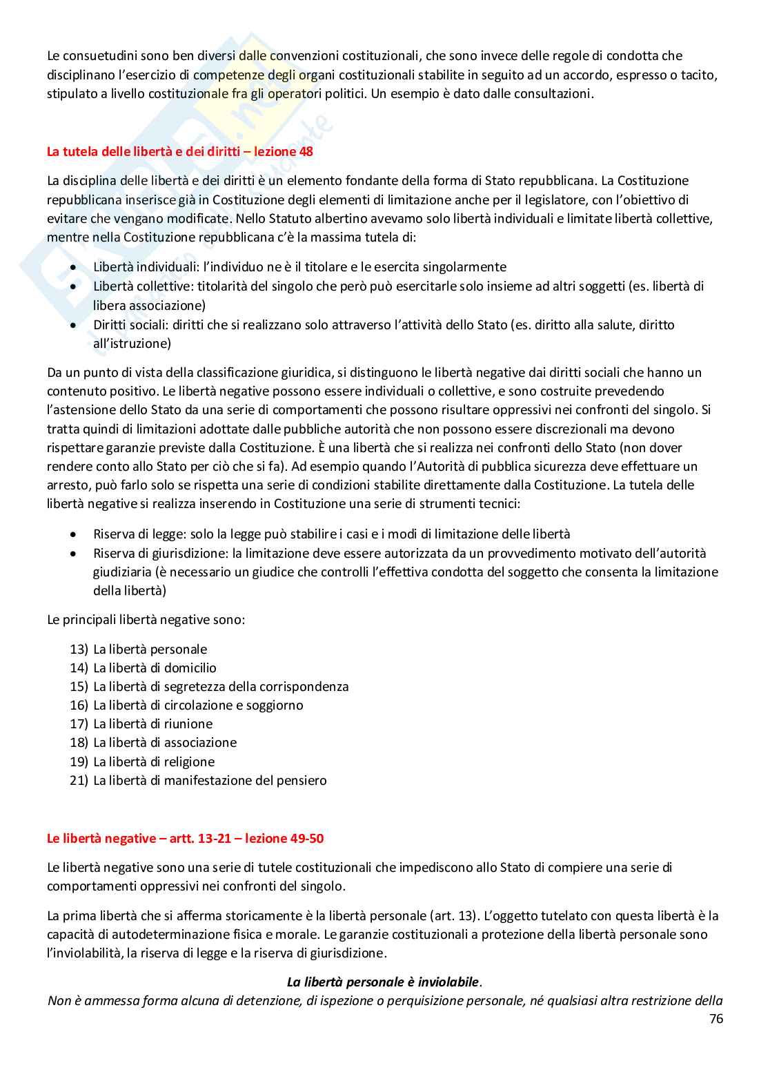 Appunti diritto pubblico Pag. 76