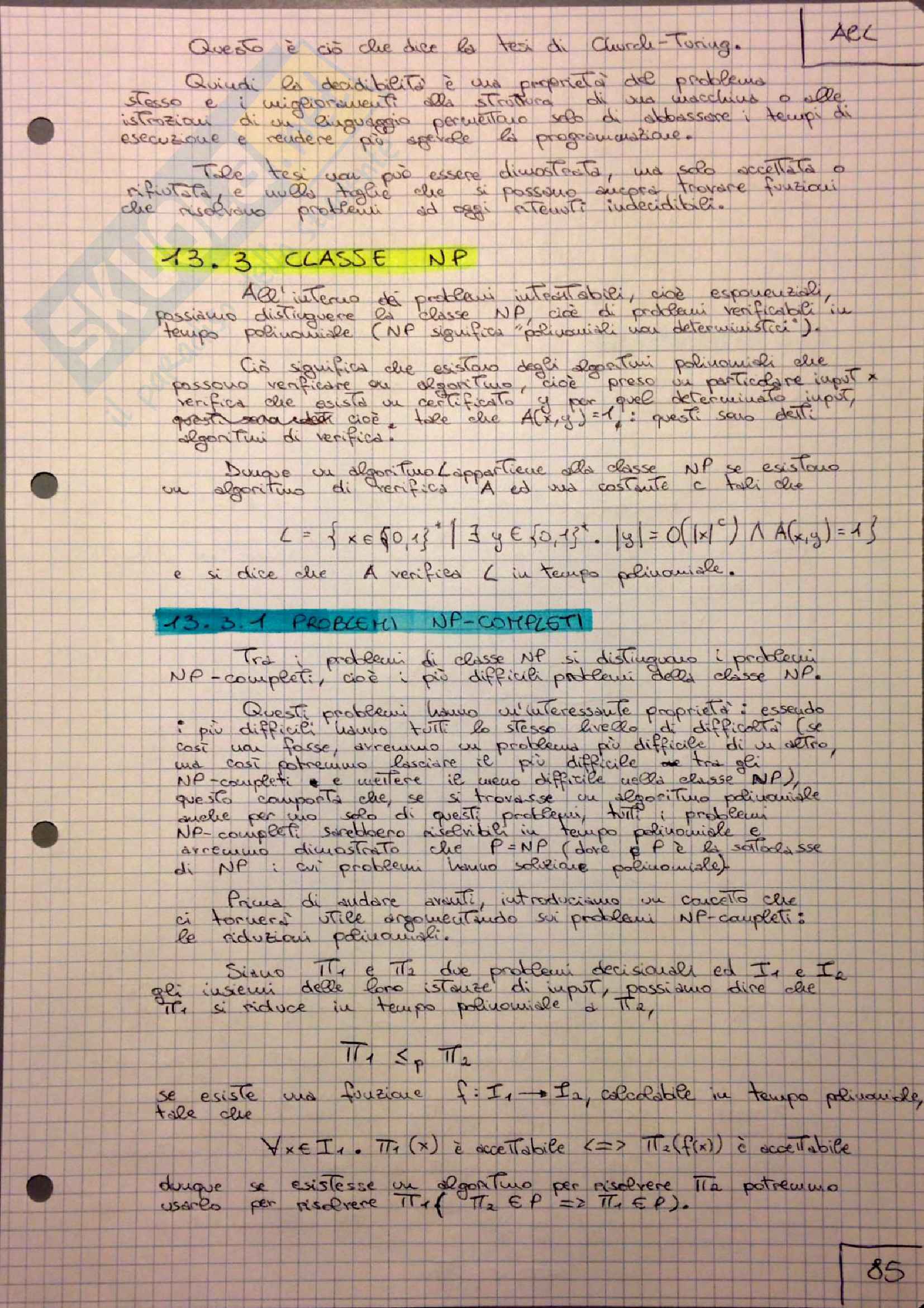 Algoritmica e laboratorio - Appunti Pag. 86