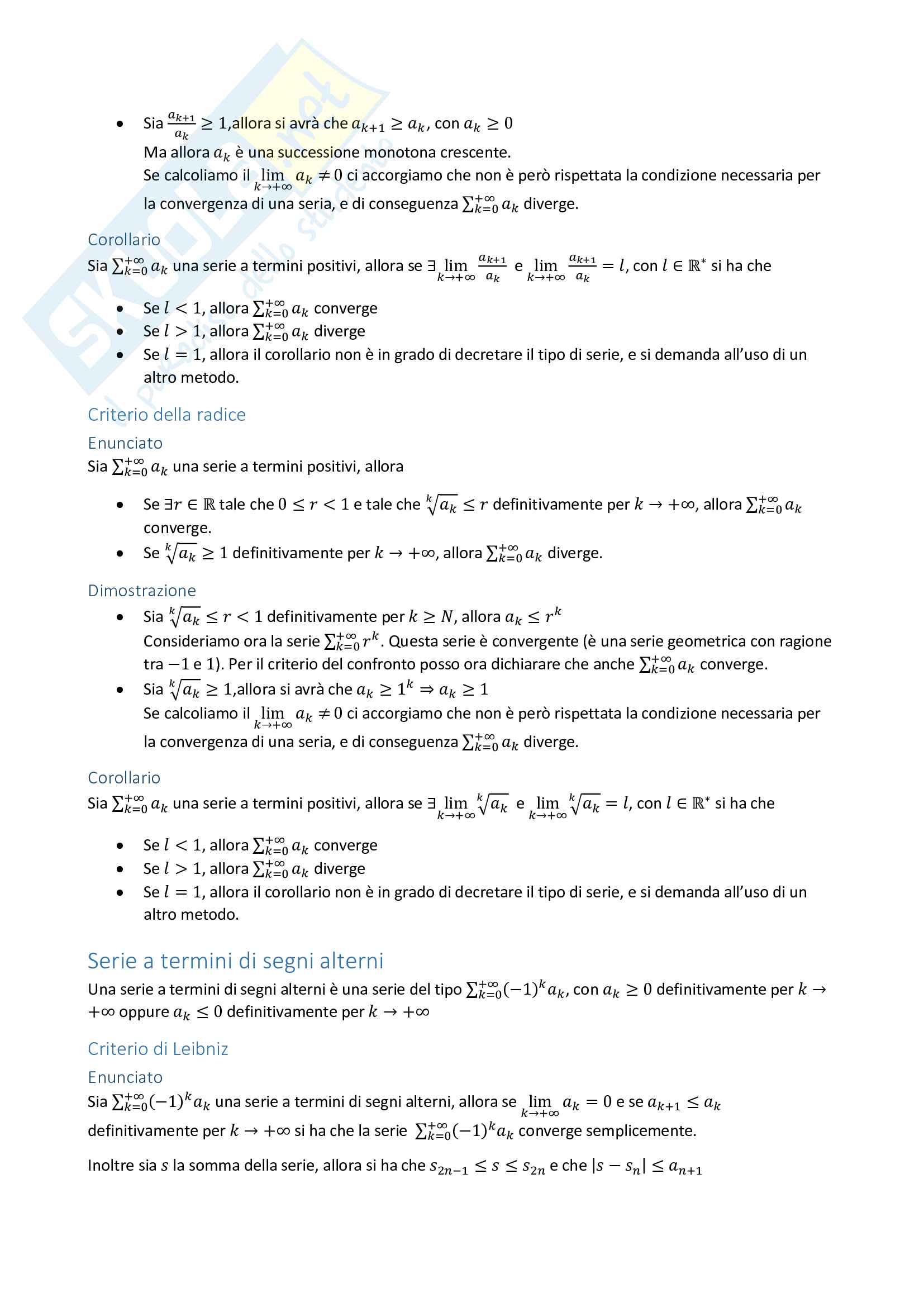 Analisi Matematica - teoremi Pag. 16