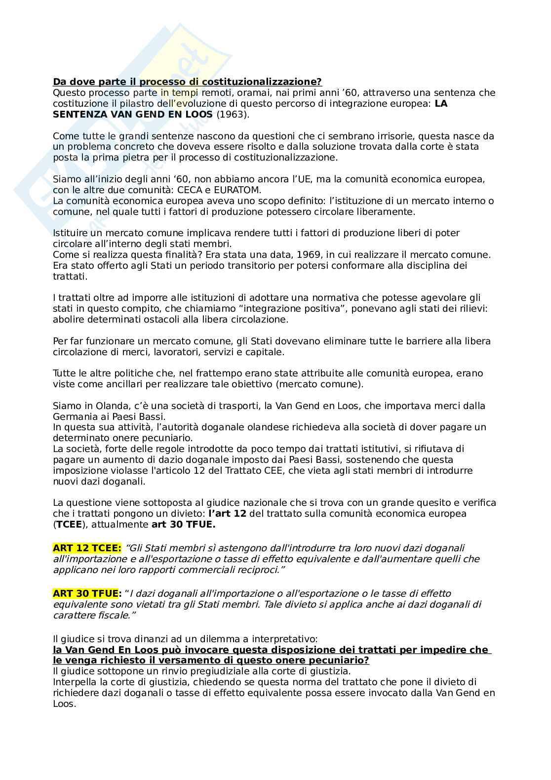 Diritto dell'Unione Europea Pag. 46