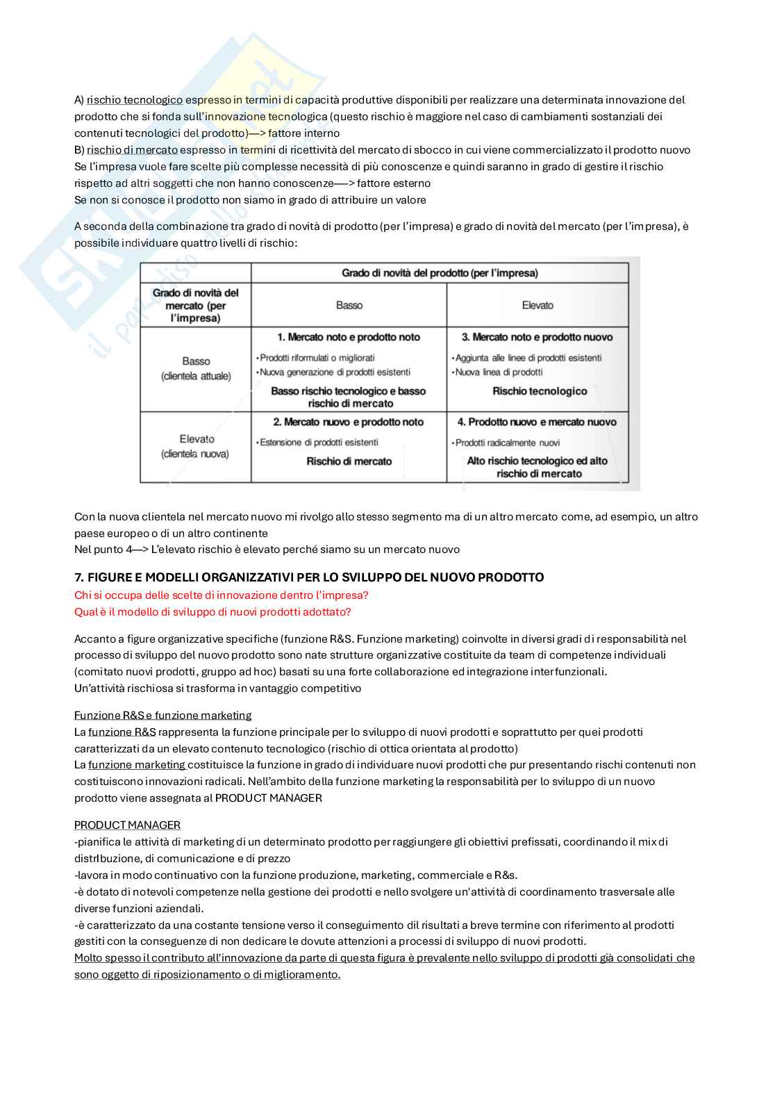 Secondo parziale di Marketing Pag. 21