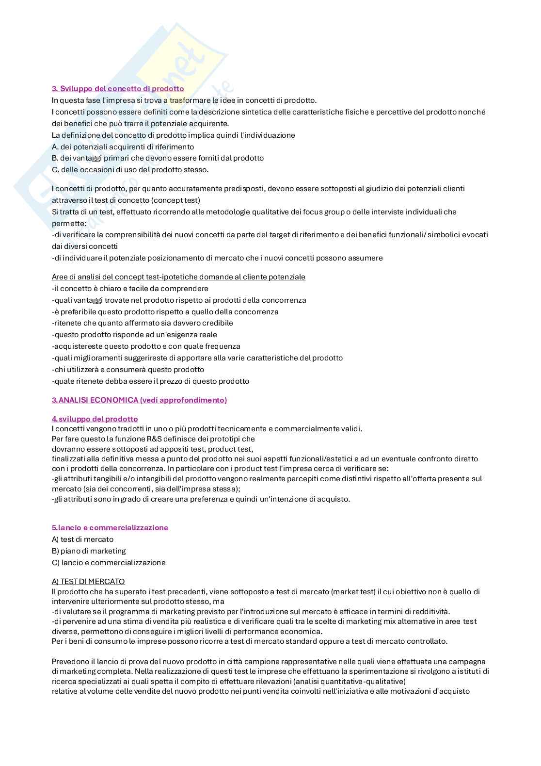 Secondo parziale di Marketing Pag. 26