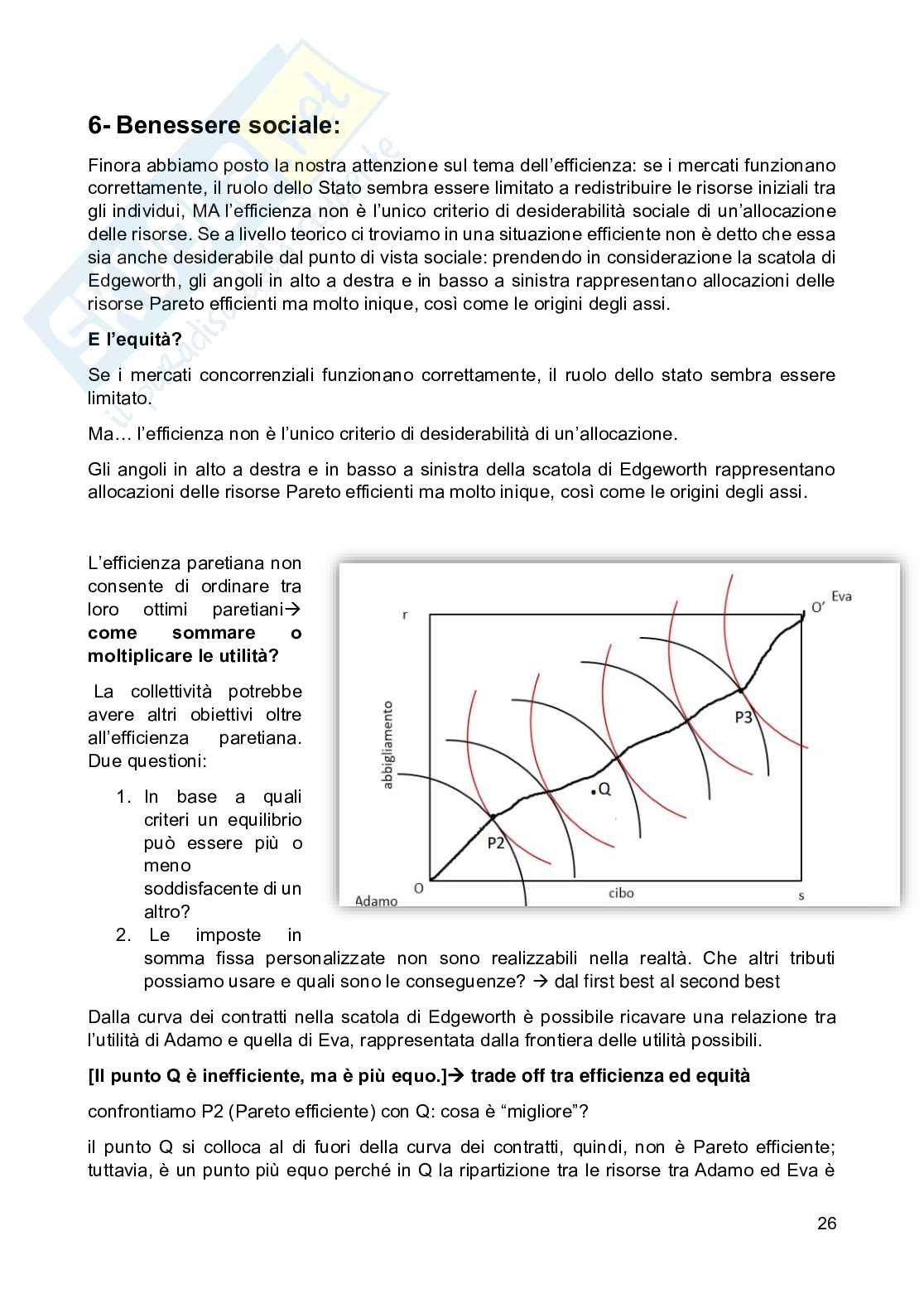 Appunti di Scienza delle finanze Pag. 26