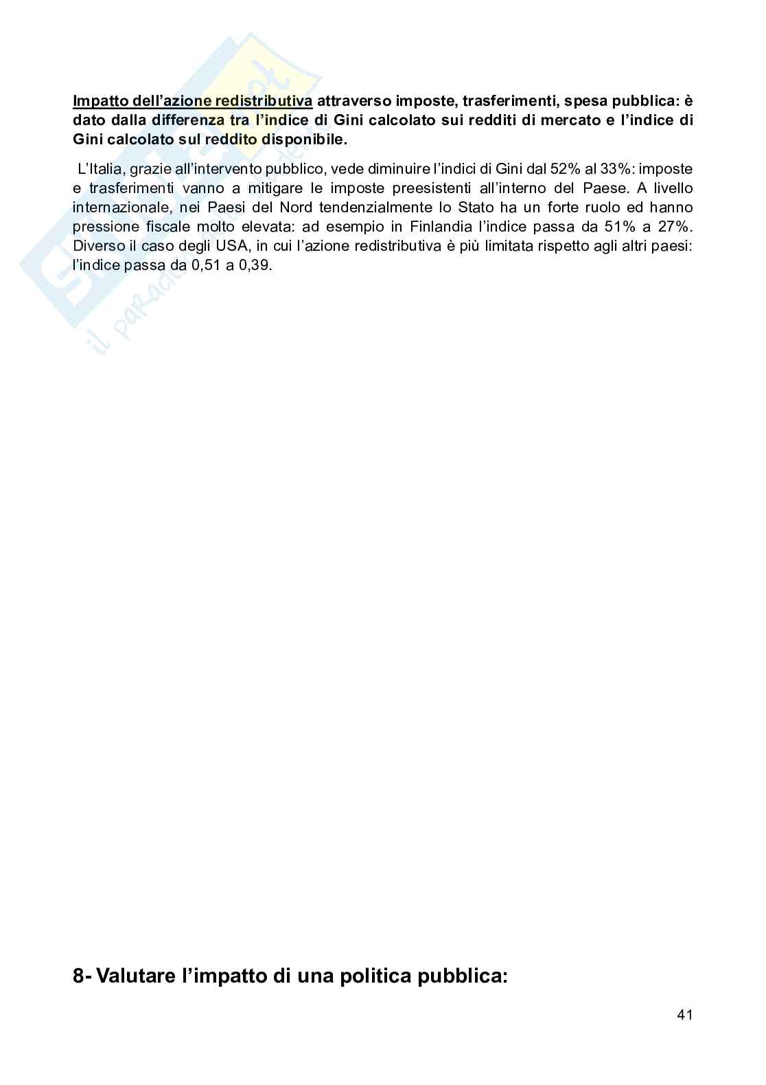 Appunti di Scienza delle finanze Pag. 41