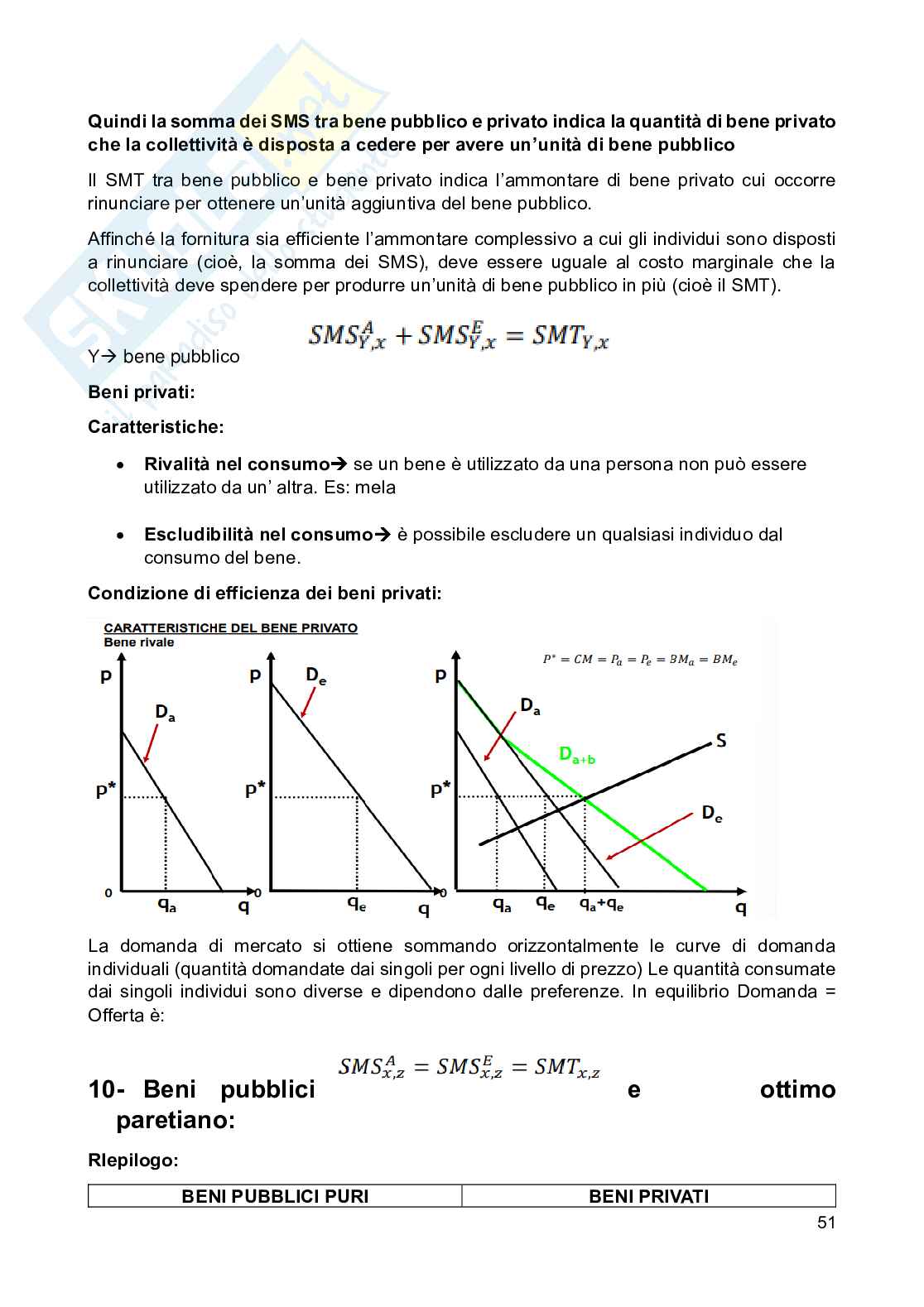 Appunti di Scienza delle finanze Pag. 51