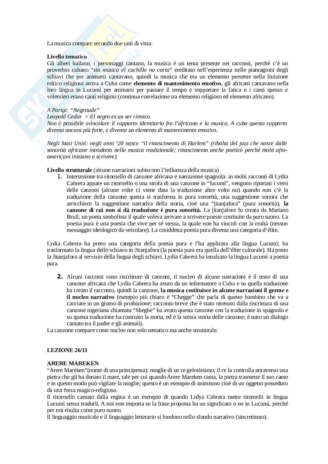 Appunti di Letteratura ispano-americana Pag. 36
