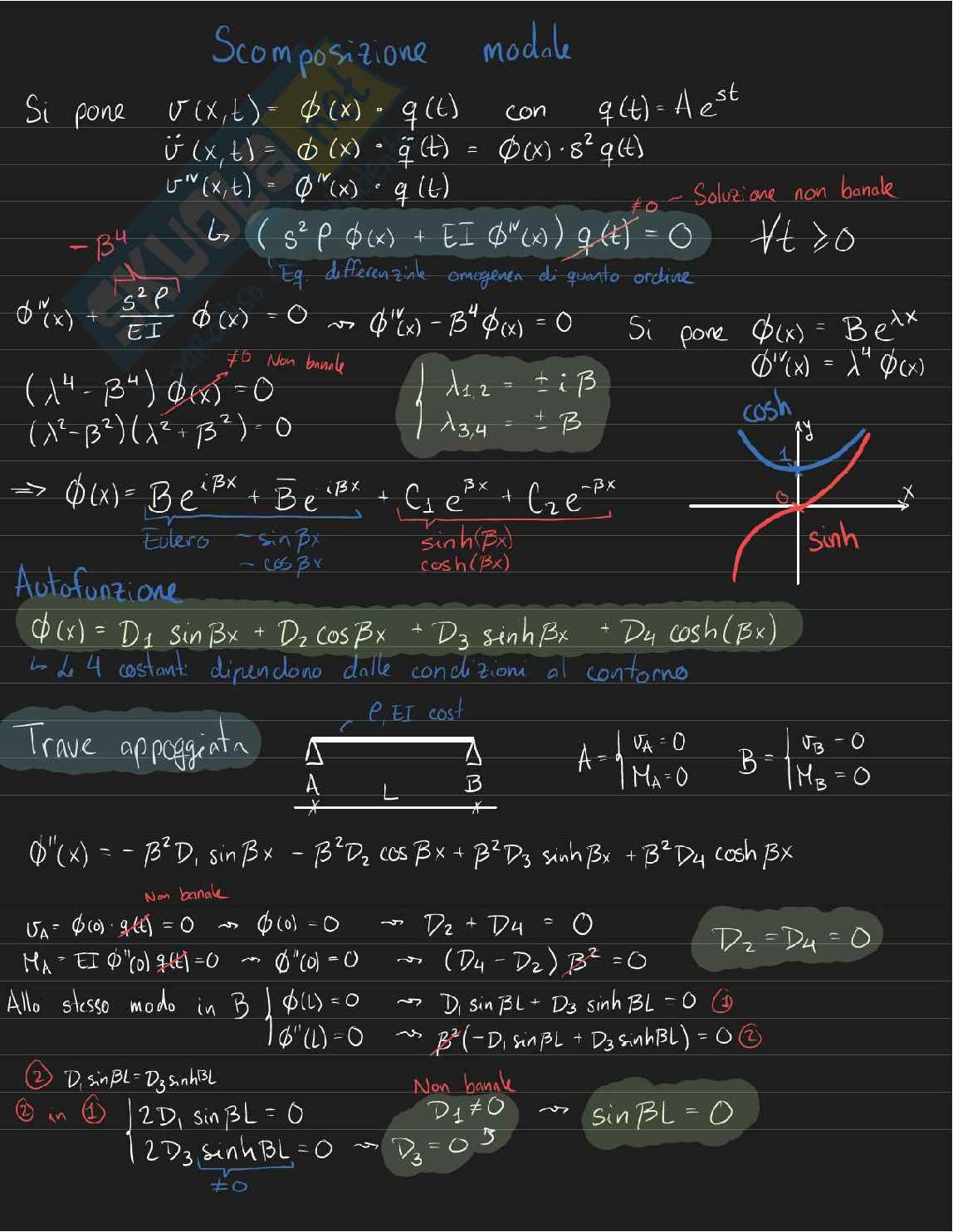 Riassunto esame Dinamica delle strutture, Prof. De Angelis Maurizio, libro consigliato Dynamics of Structures, Chopra Pag. 81
