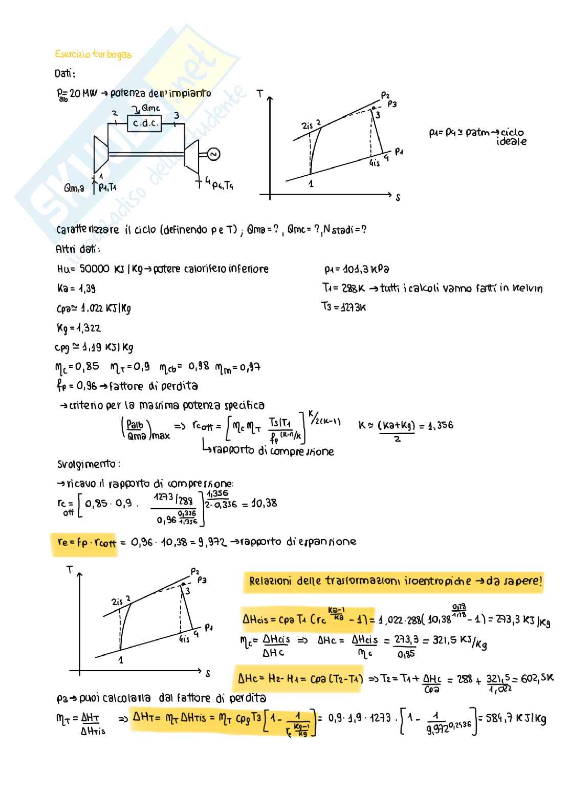 Terza parte degli appunti di Macchine 2 Pag. 21