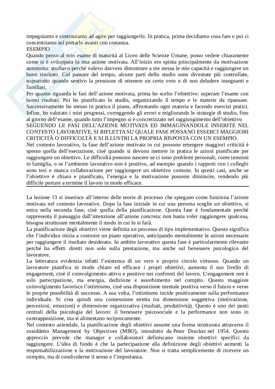 Psicologia del lavoro Pag. 11