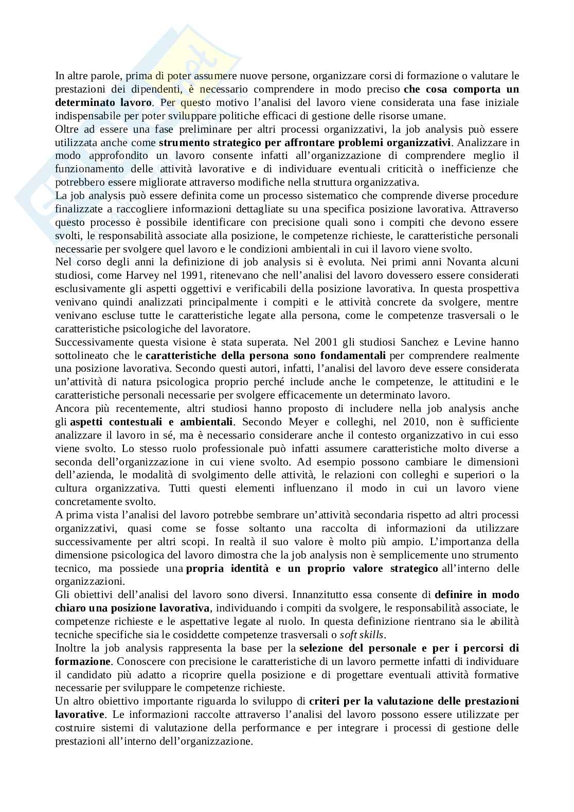 Psicologia del lavoro Pag. 21