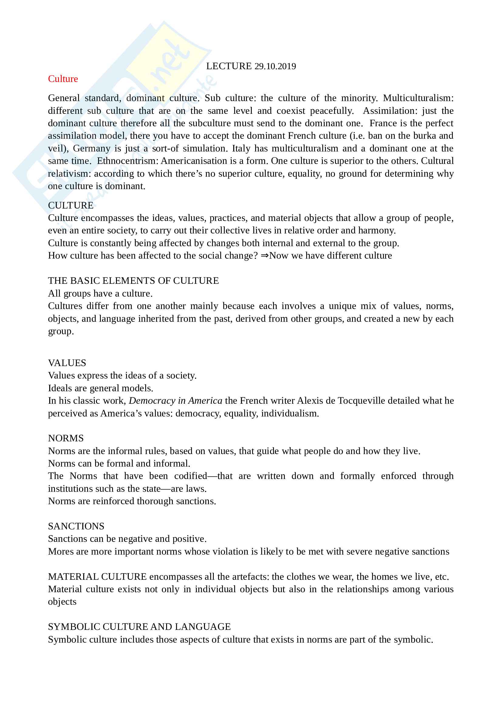 Sociology - Appunti Lezioni Pag. 16