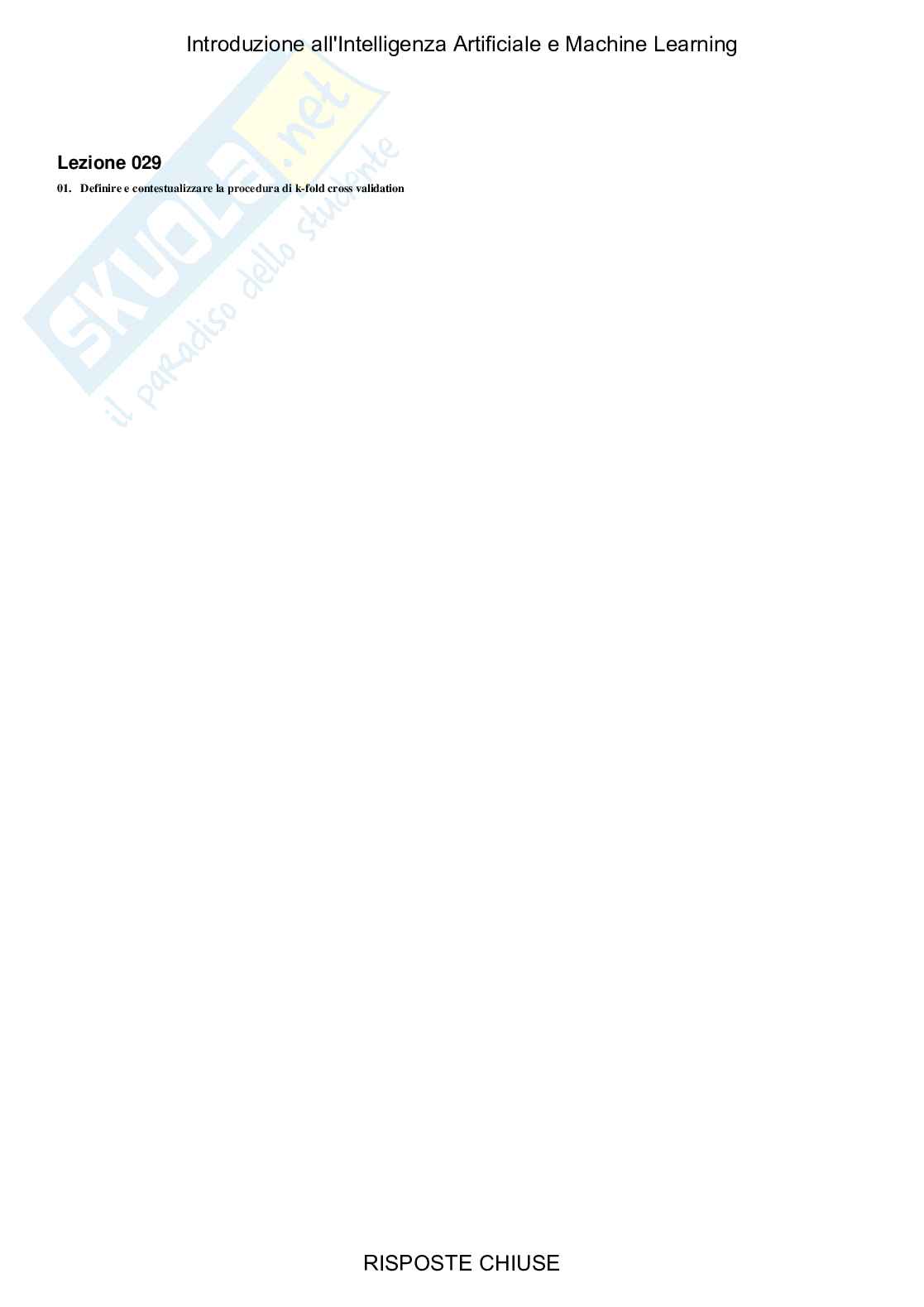 Introduzione all'intelligenza artificiale e machine learning - Paniere compilato Pag. 36