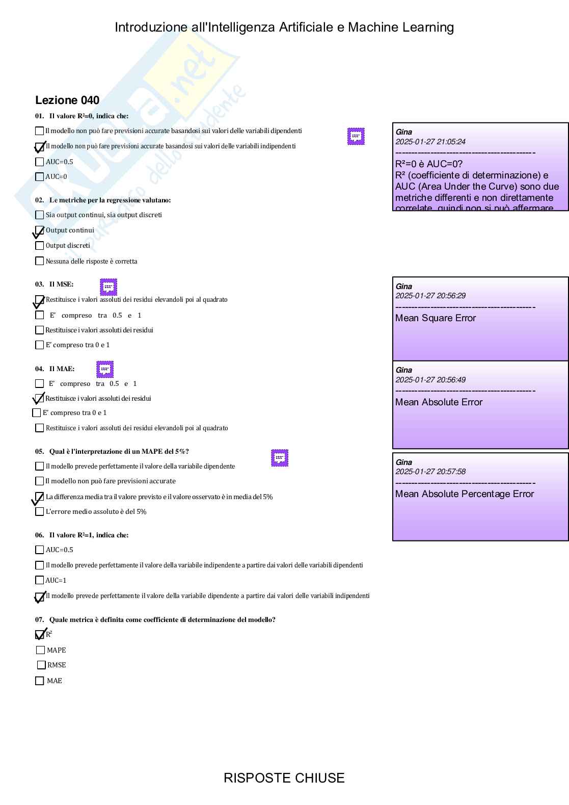 Introduzione all'intelligenza artificiale e machine learning - Paniere compilato Pag. 51
