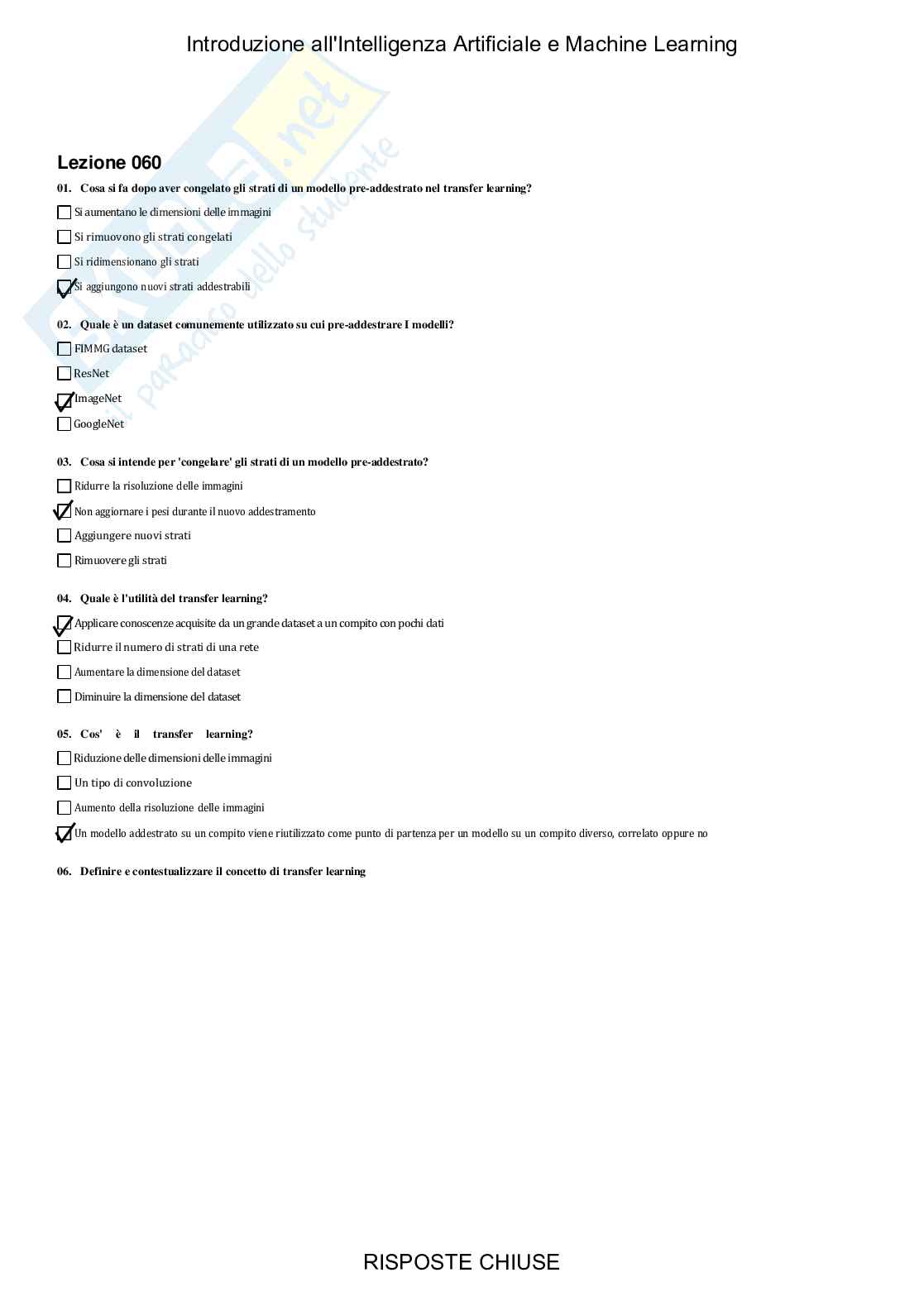 Introduzione all'intelligenza artificiale e machine learning - Paniere compilato Pag. 81