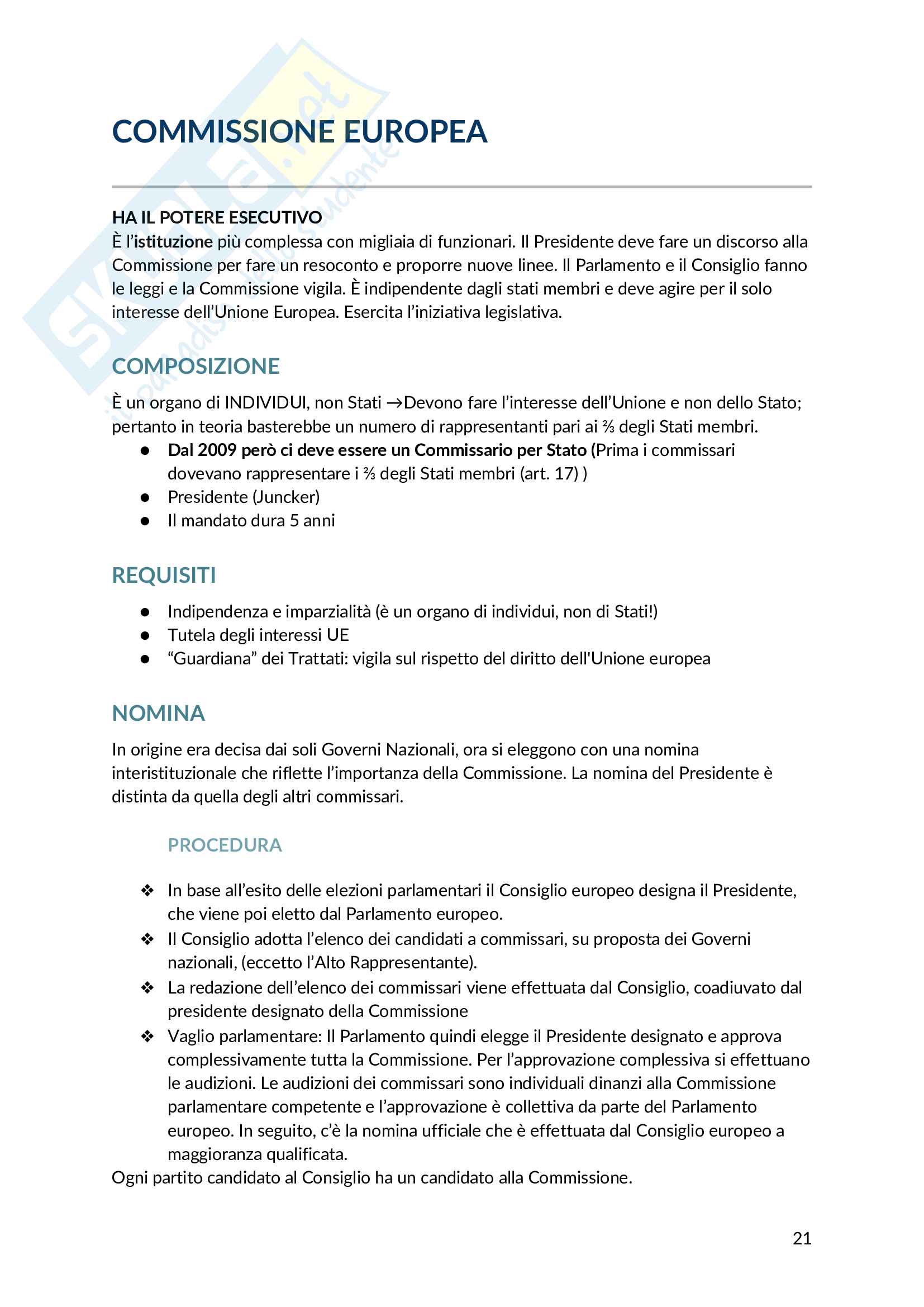Diritto dell'UE Pag. 21