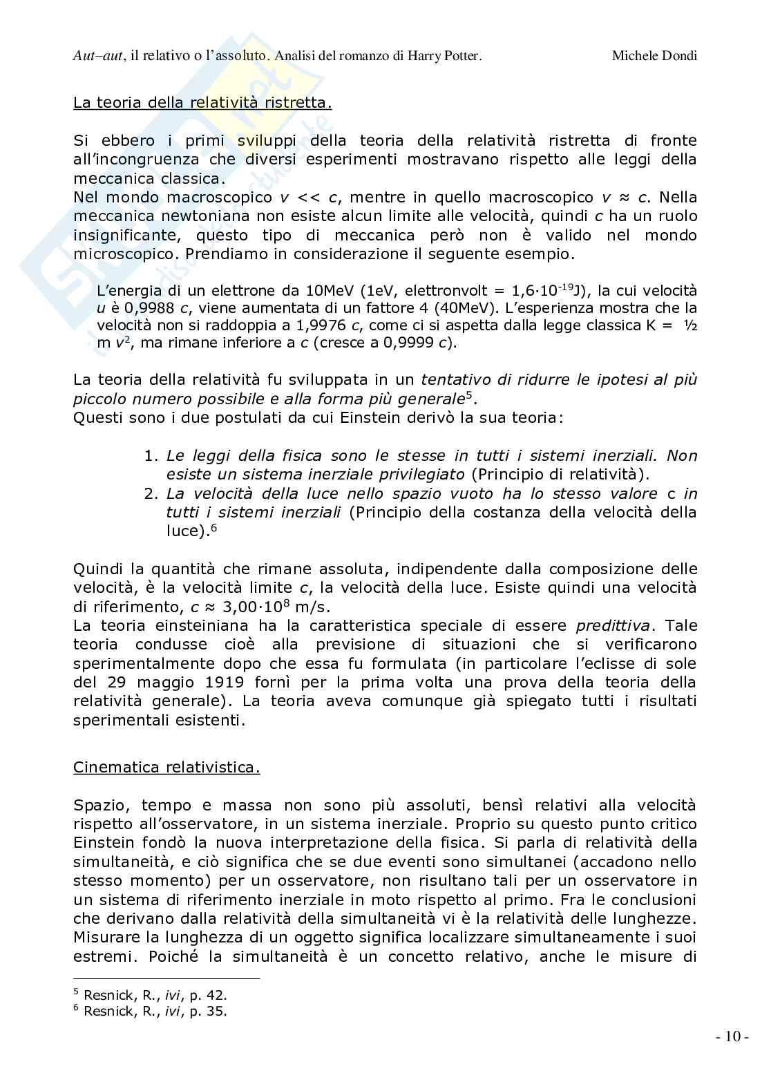 Autaut, il relativo o lassoluto. Pag. 11