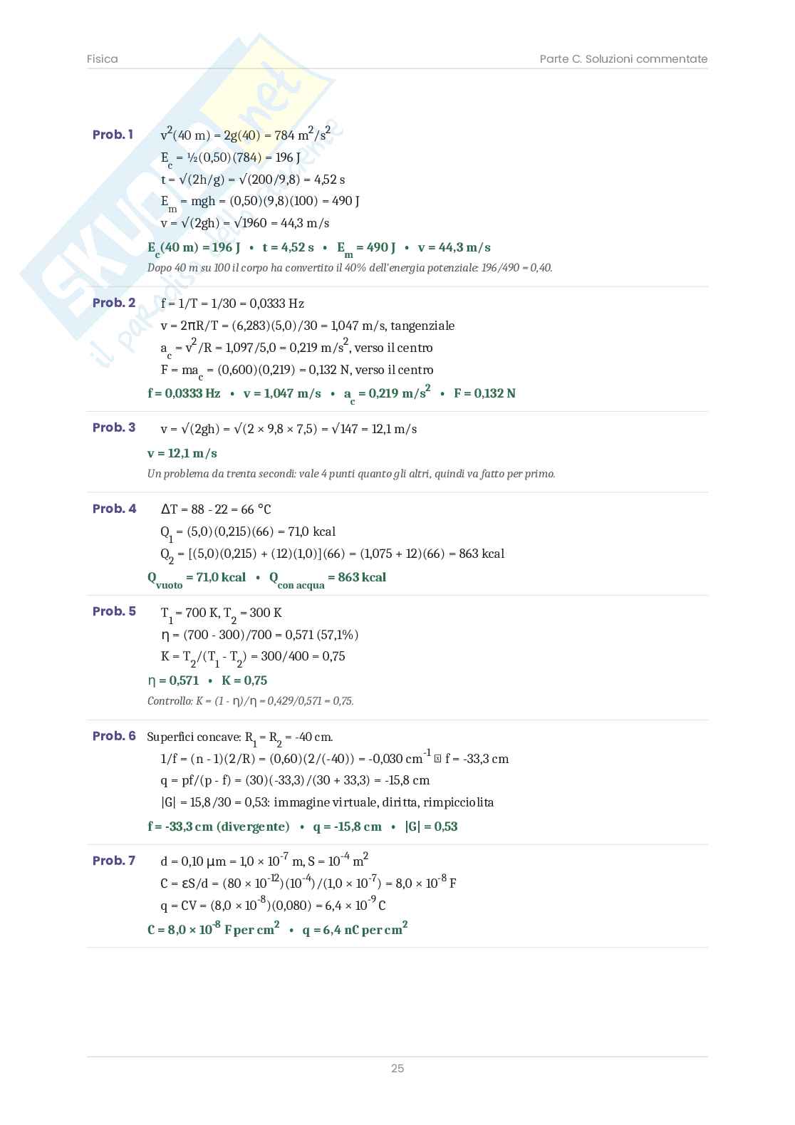 Fisica – Eserciziario: 52 esercizi + 4 simulazioni svolte Pag. 26