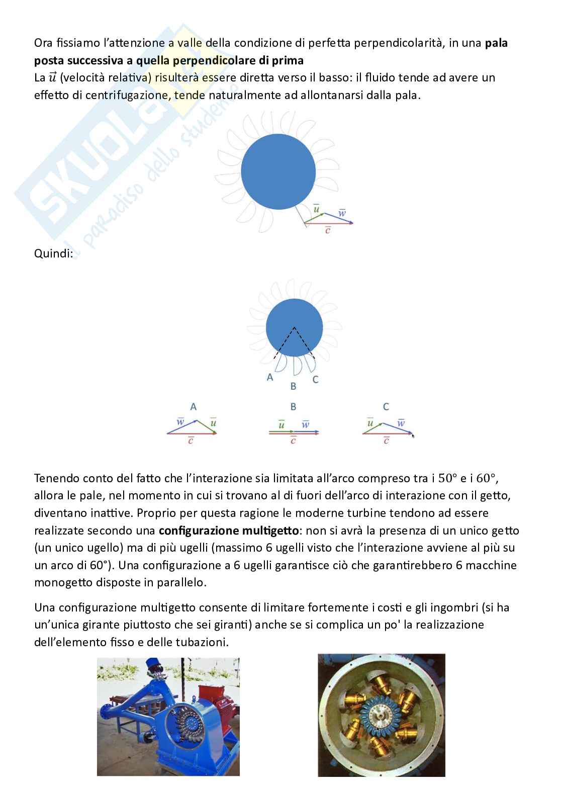 Sistemi energetici, parte 5 - Turbine e impianti motori idraulici Pag. 6