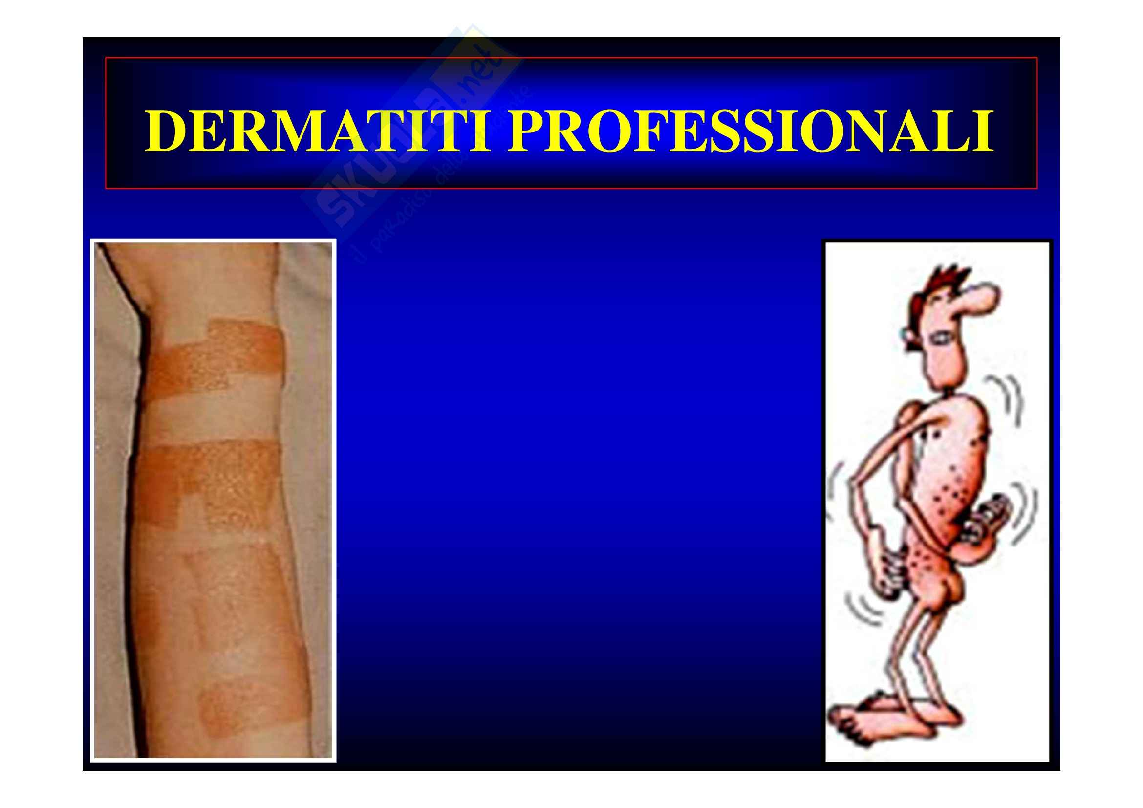 Dermatiti professionali Pag. 1