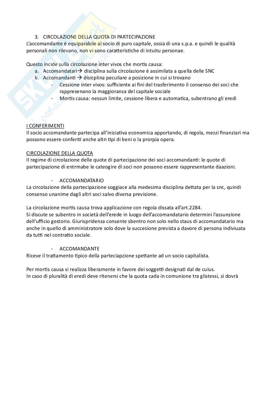 Schemi riassuntivi dell'esame di Diritto commerciale  Pag. 26