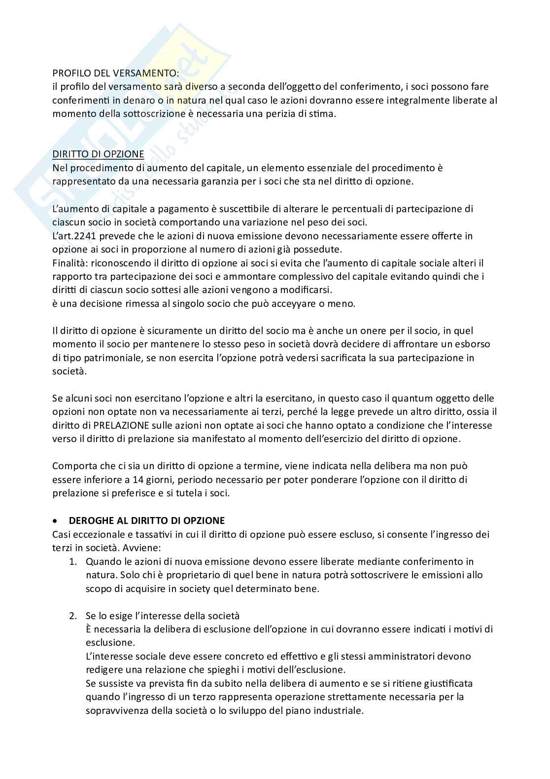 Schemi riassuntivi dell'esame di Diritto commerciale  Pag. 76