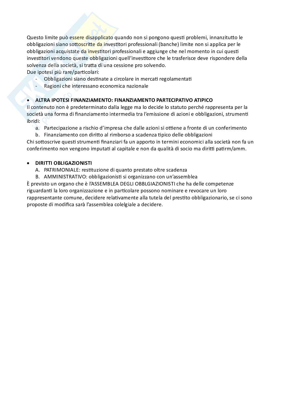 Schemi riassuntivi dell'esame di Diritto commerciale  Pag. 86