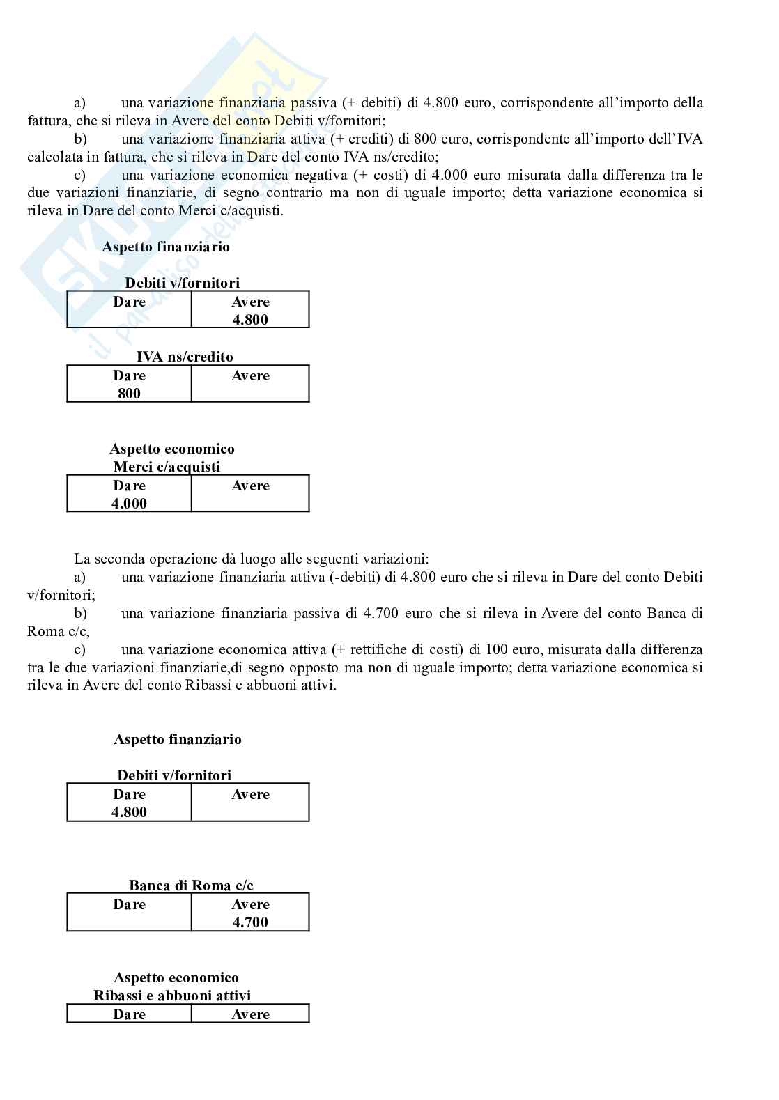 Lezioni di Economia aziendale  Pag. 41