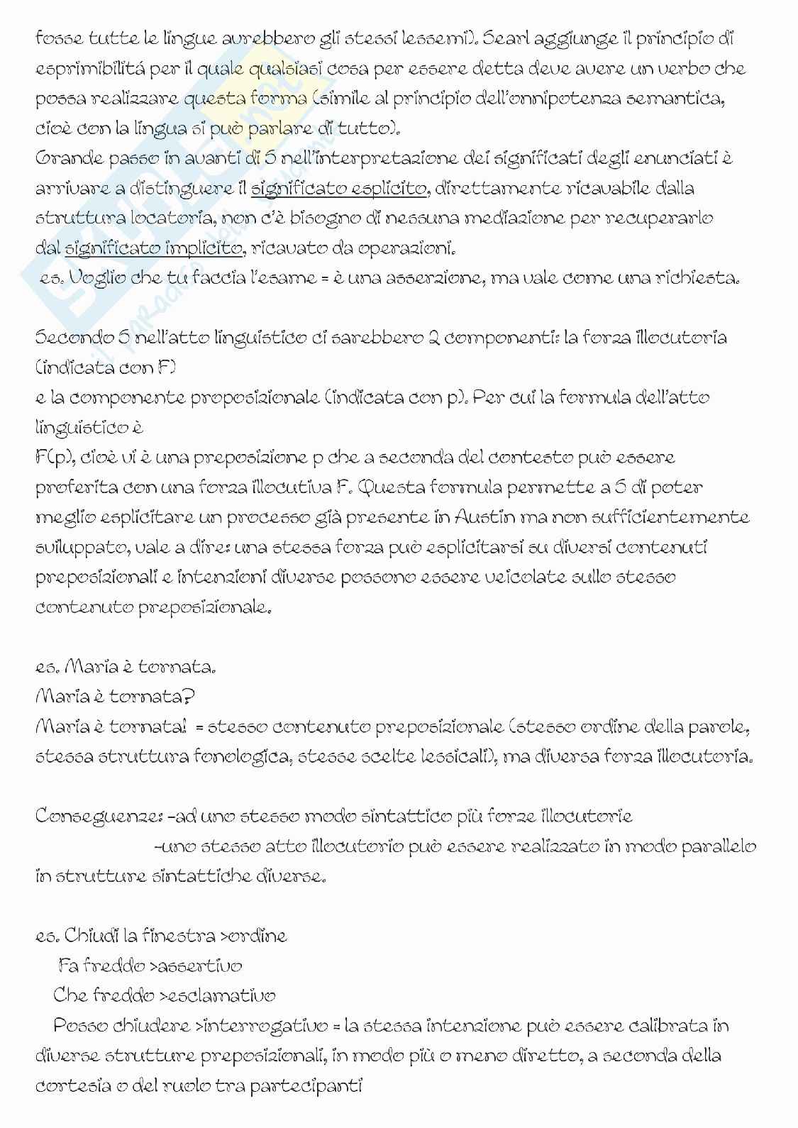 Parte I Linguistica applicata Pag. 21