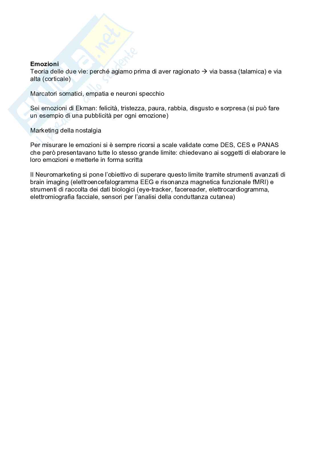 Appunti Consumer Behavior Analysis Pag. 11
