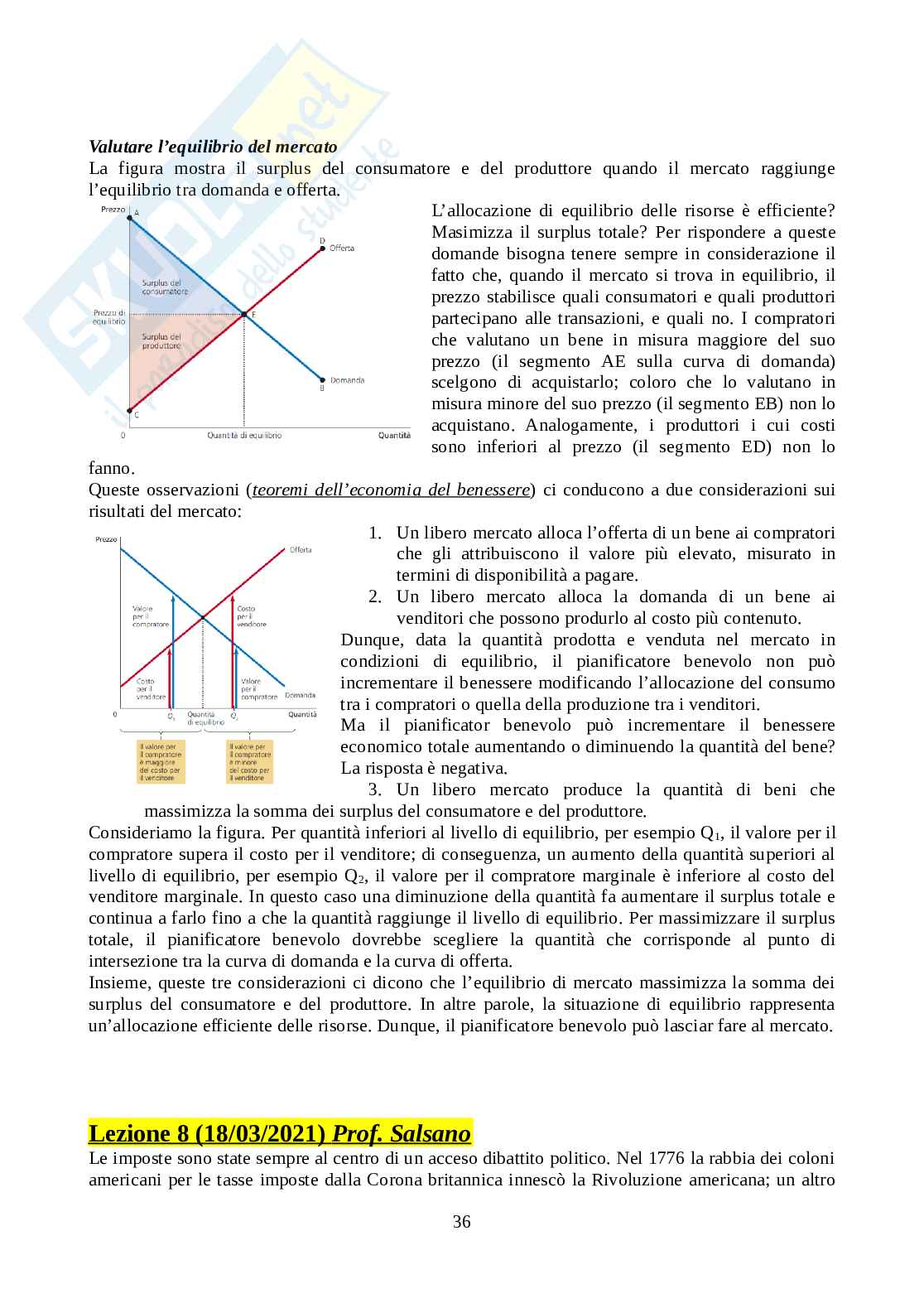 Appunti Istituzioni di economia Pag. 36
