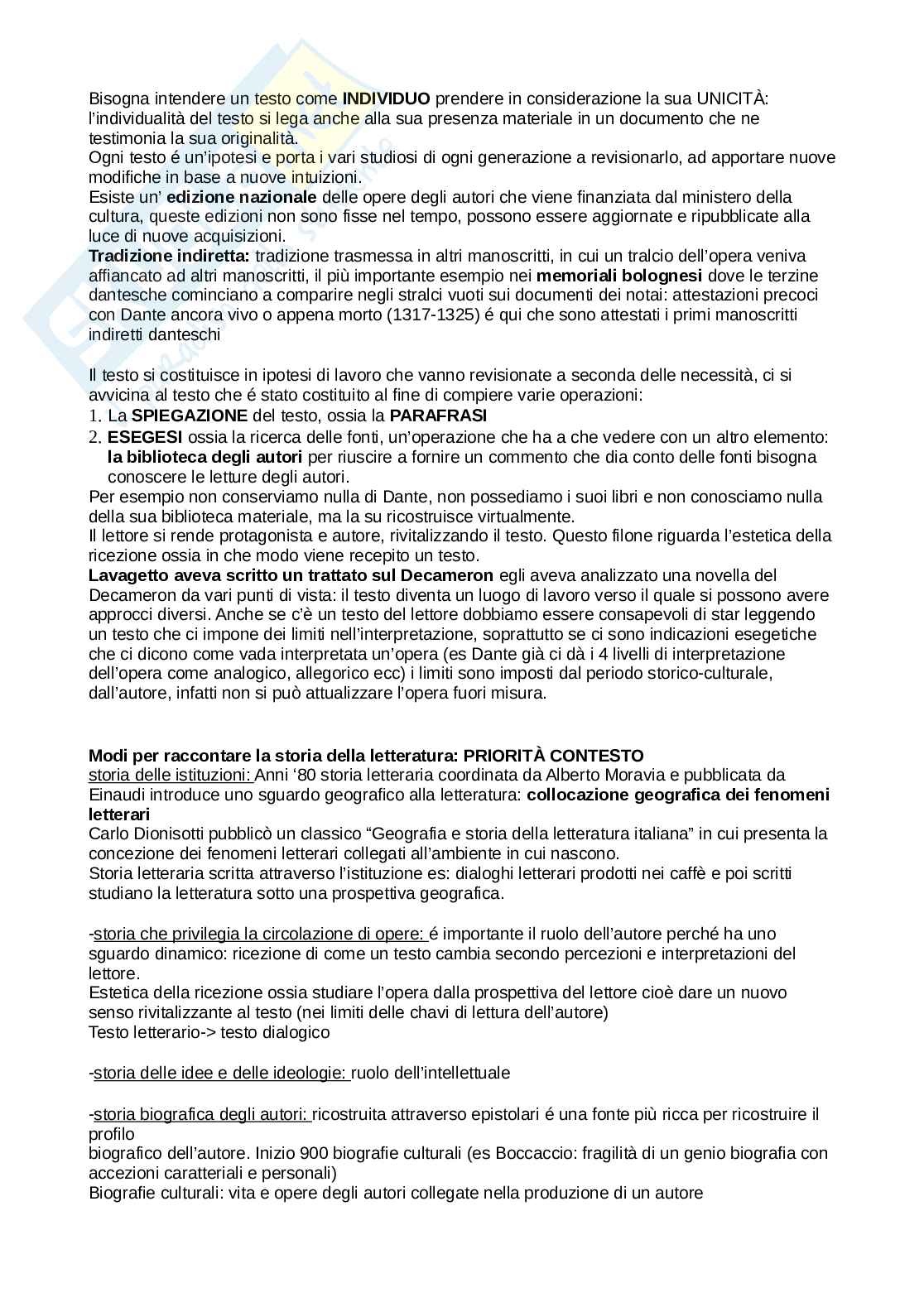 Appunti letteratura italiana Pag. 2