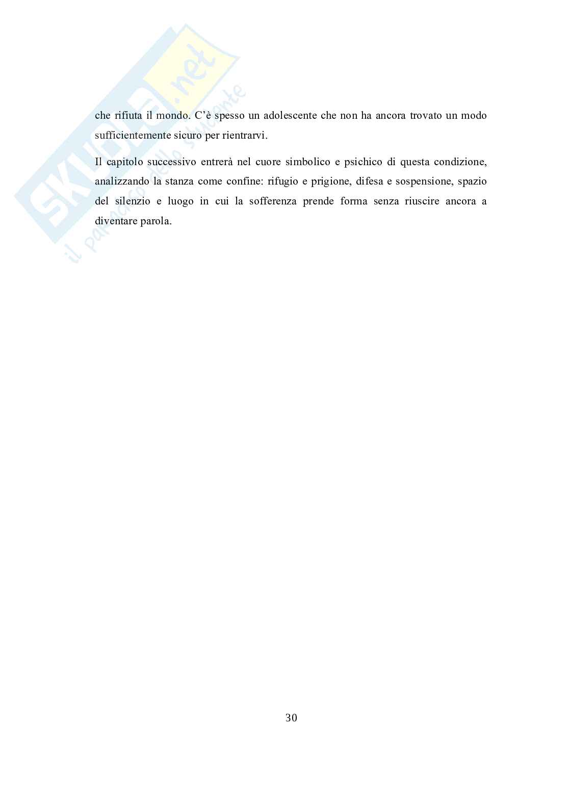 Hikikomori: “la stanza come confine”. Ritiro sociale adolescenziale, sofferenza e vulnerabilità psichica  e alleanza scolastica educativa  Pag. 31
