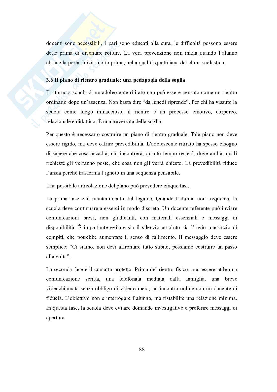 Hikikomori: “la stanza come confine”. Ritiro sociale adolescenziale, sofferenza e vulnerabilità psichica  e alleanza scolastica educativa  Pag. 56