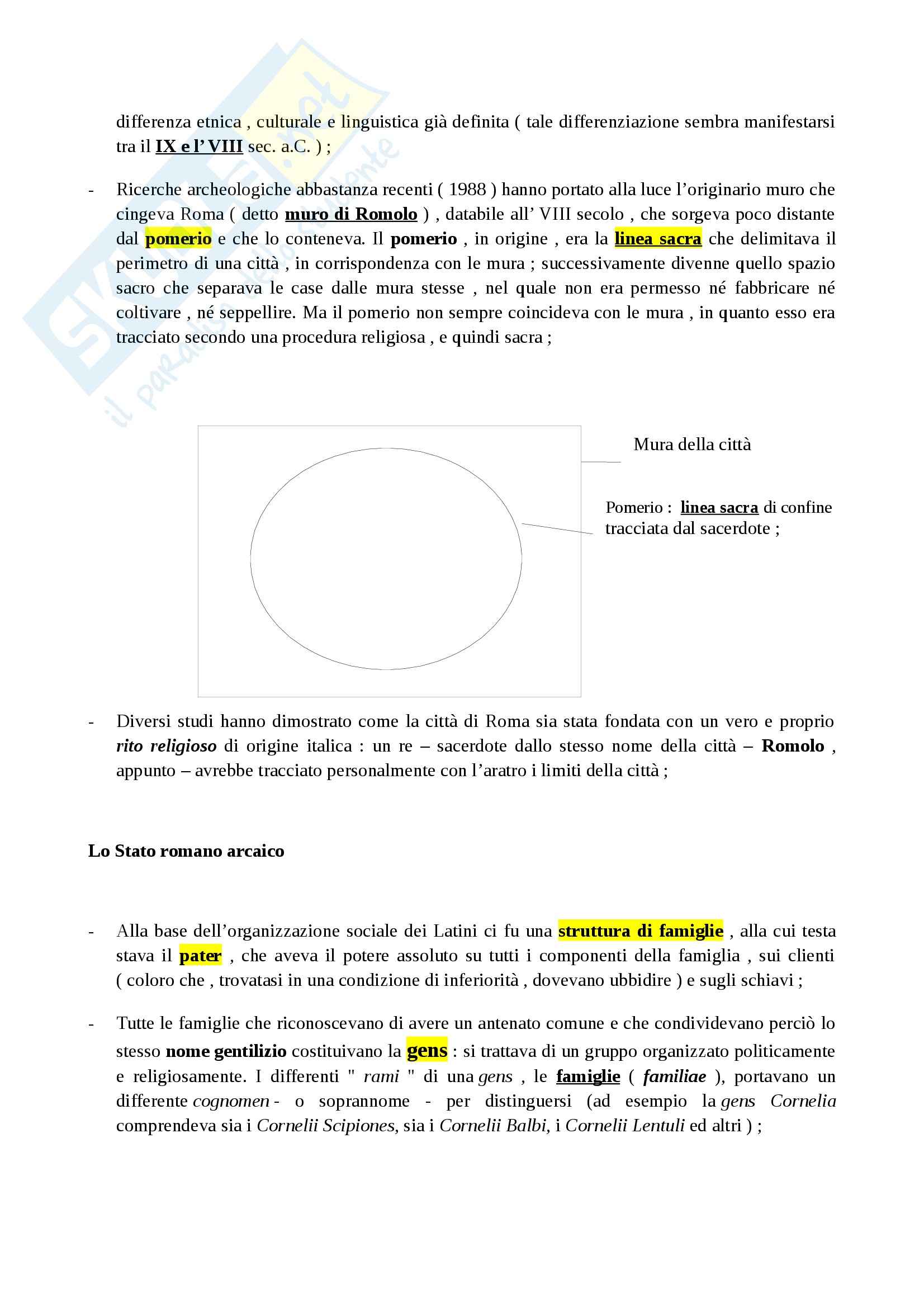 Riassunto esame Storia Romana, prof. Merola Pag. 16