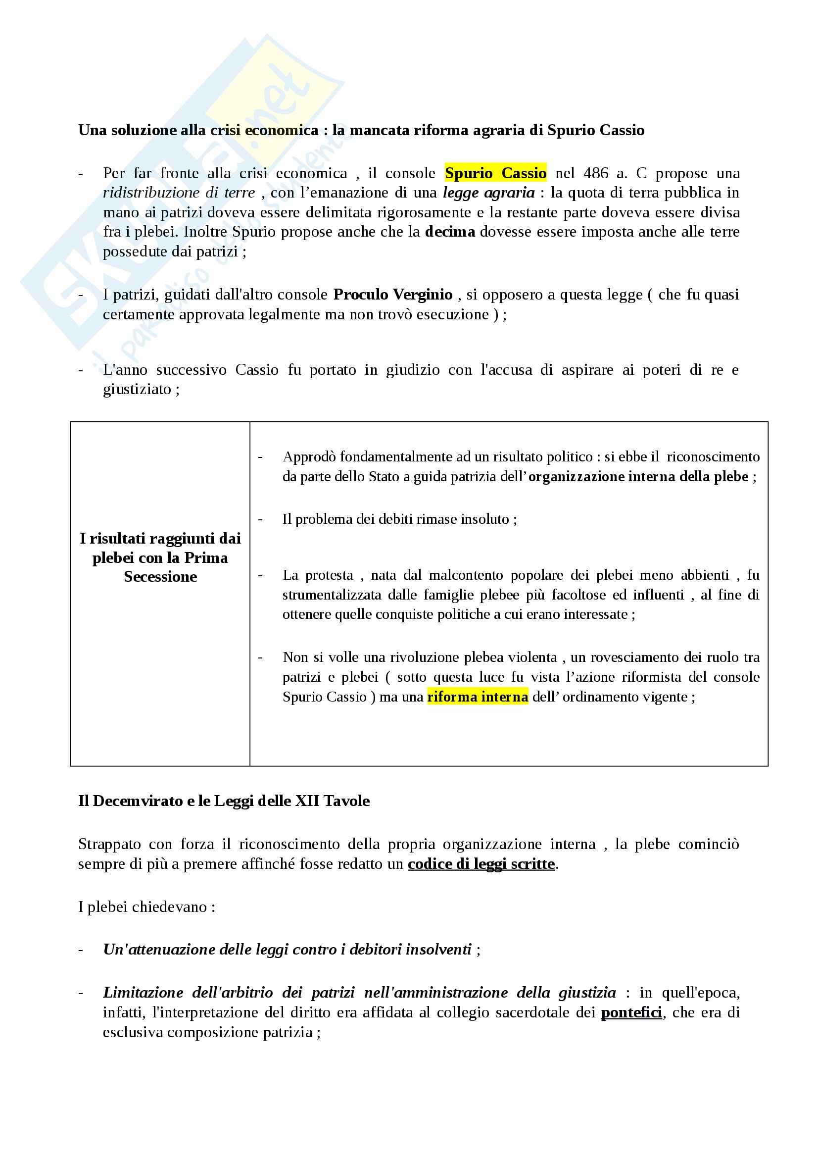 Riassunto esame Storia Romana, prof. Merola Pag. 36