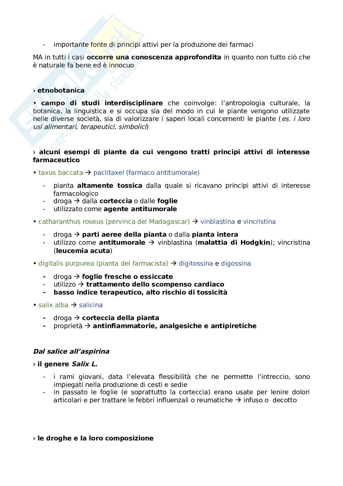 Appunti Come nasce e come funziona un farmaco Pag. 46