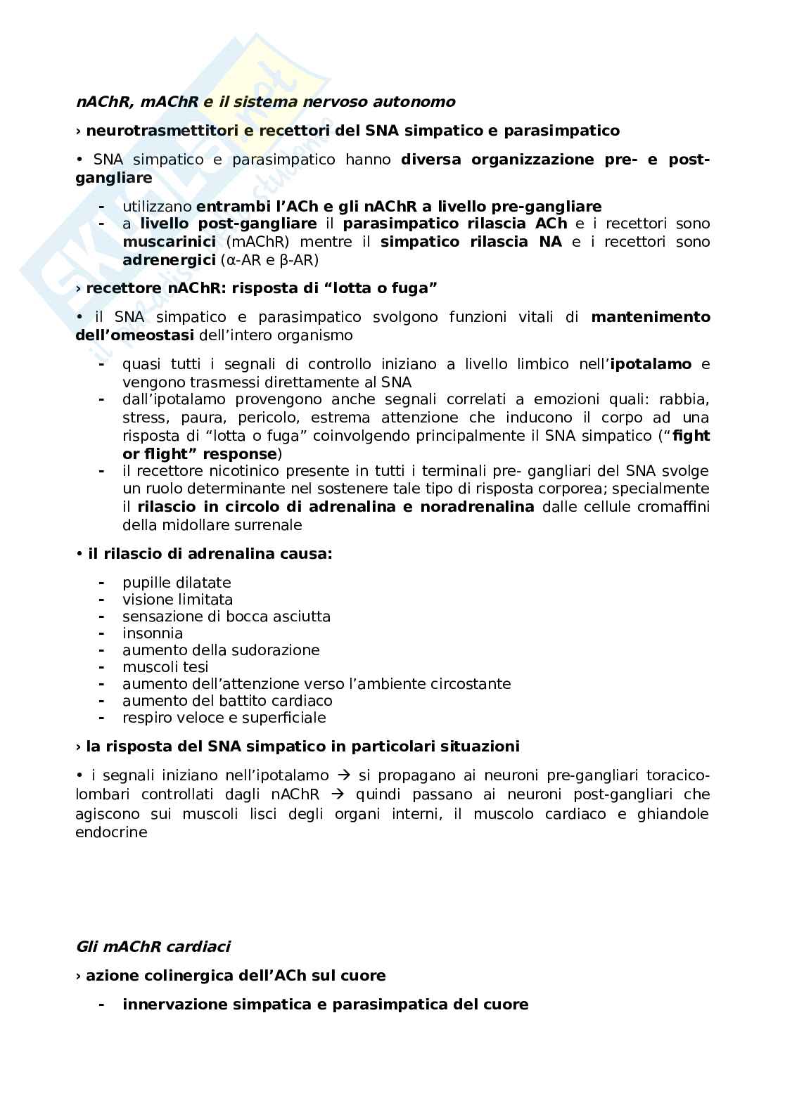Appunti Come nasce e come funziona un farmaco Pag. 56