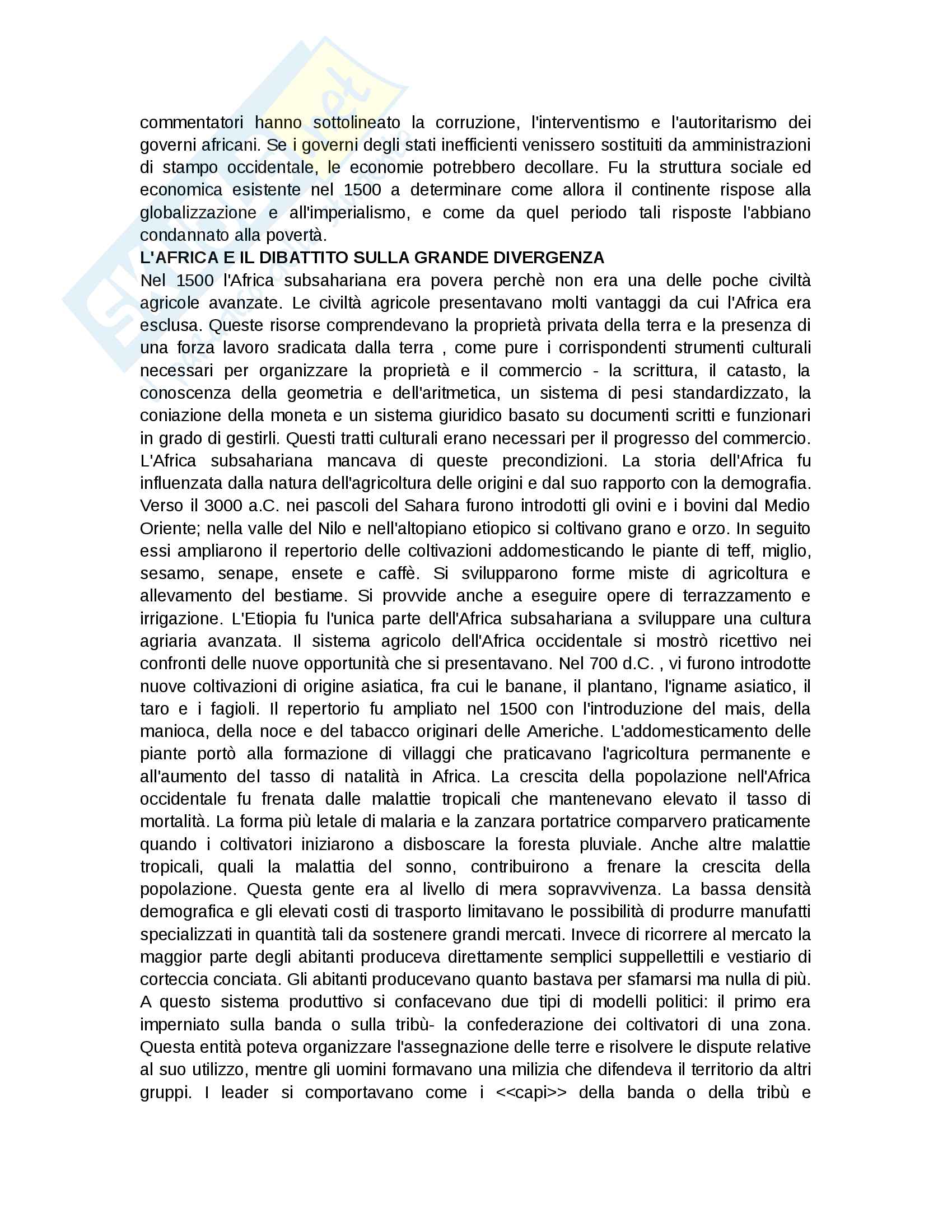 Storia economica Pag. 16