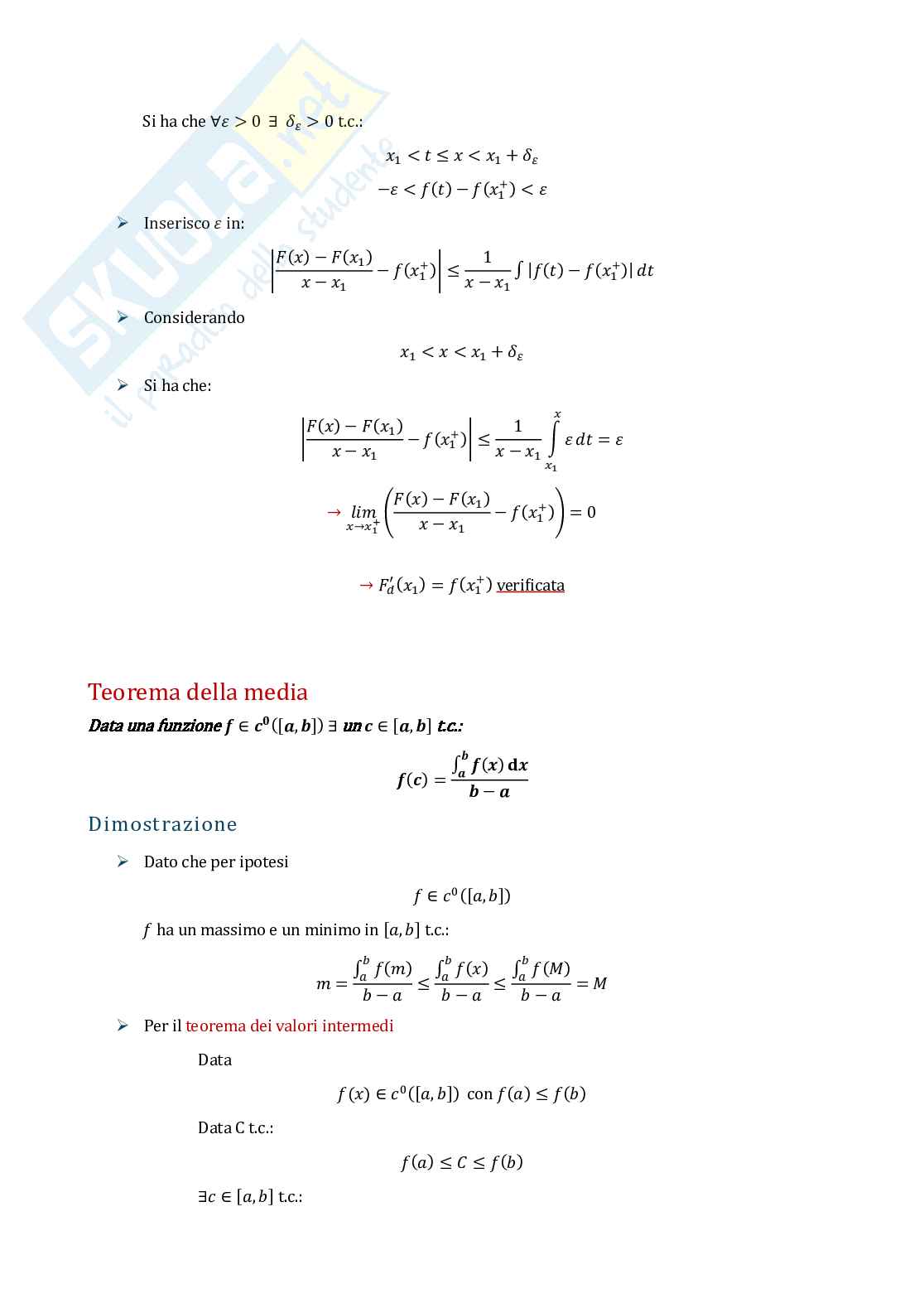 Analisi 1 - Teoremi fondamentali Pag. 16