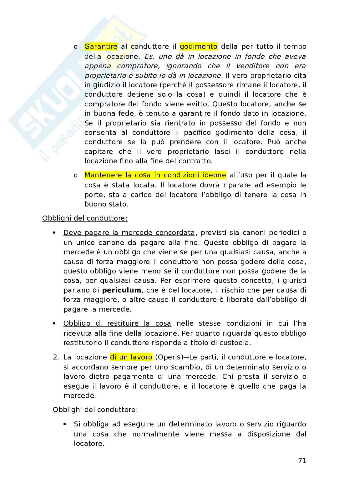 Istituzioni di diritto romano Pag. 71