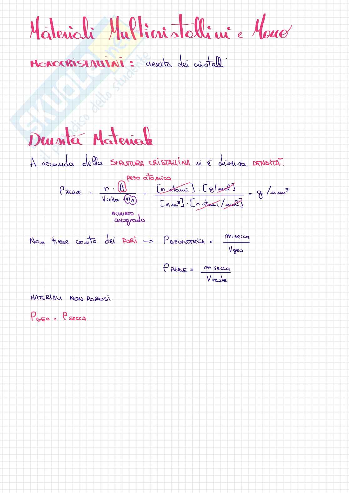 Appunti Tecnologia dei materiali - prima parte Pag. 11