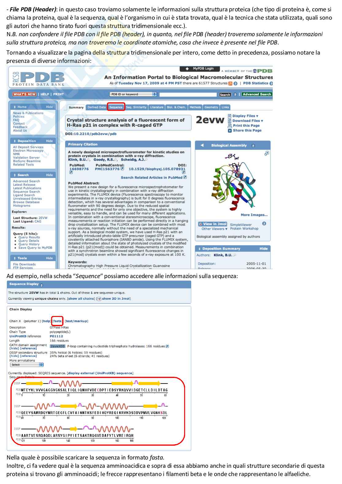 Bioinformatica: parte 2  Pag. 66