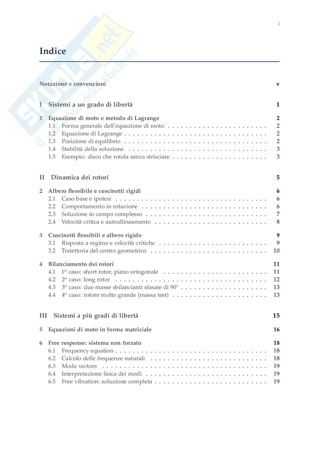 Appunti Mechanical vibration Pag. 2